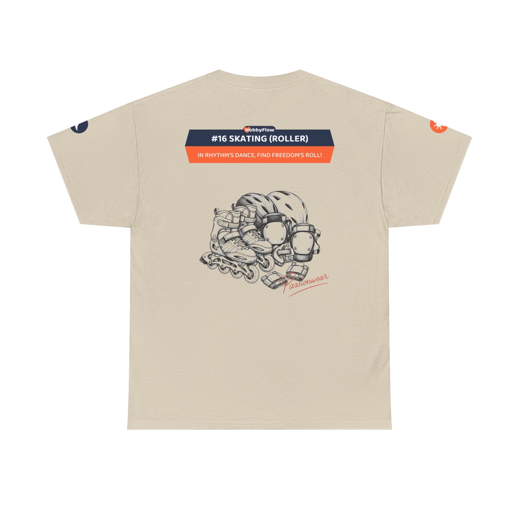 HobbyFlow #16 Skating (Roller) Tee - Essential Sports & Adventure Wear: In Rhythm's Dance, Find Freedom's Roll!
