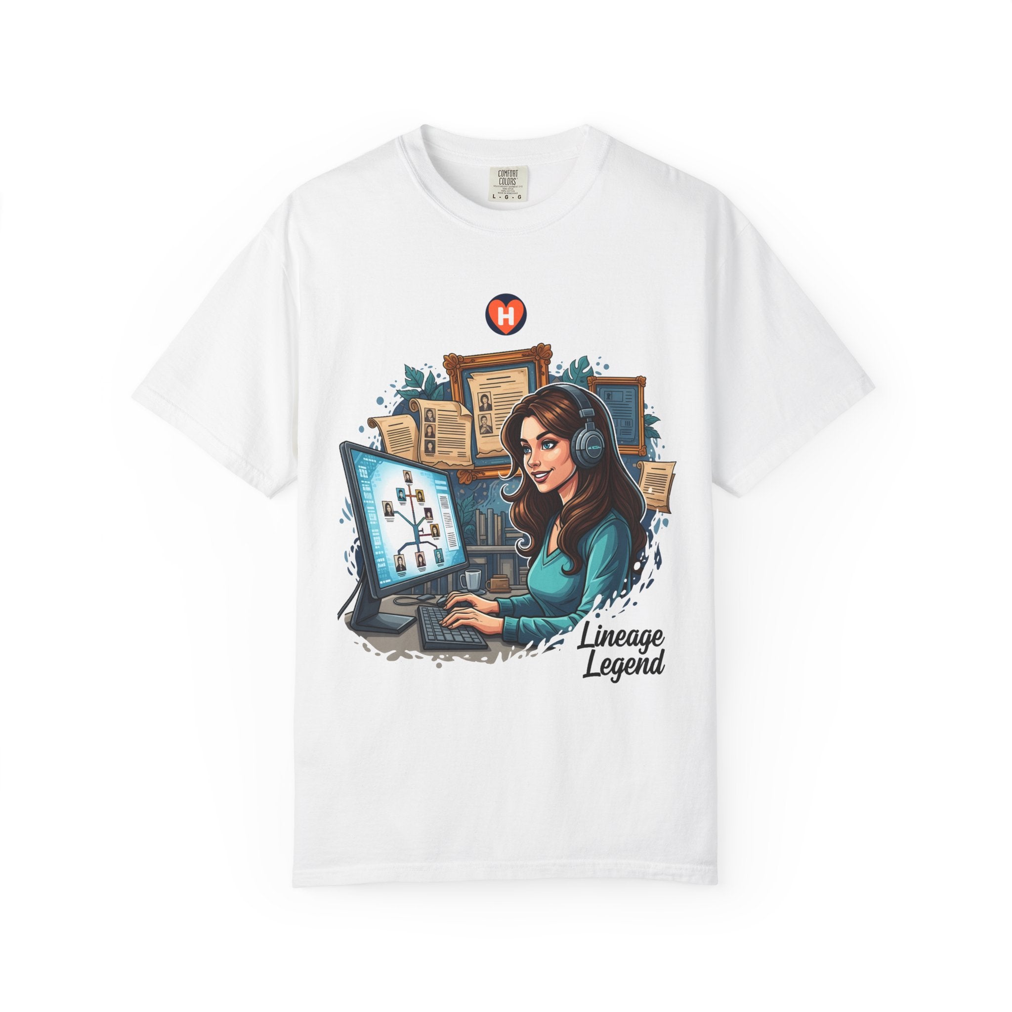 HobbyFlow Womens Essential Genealogy Passionwear