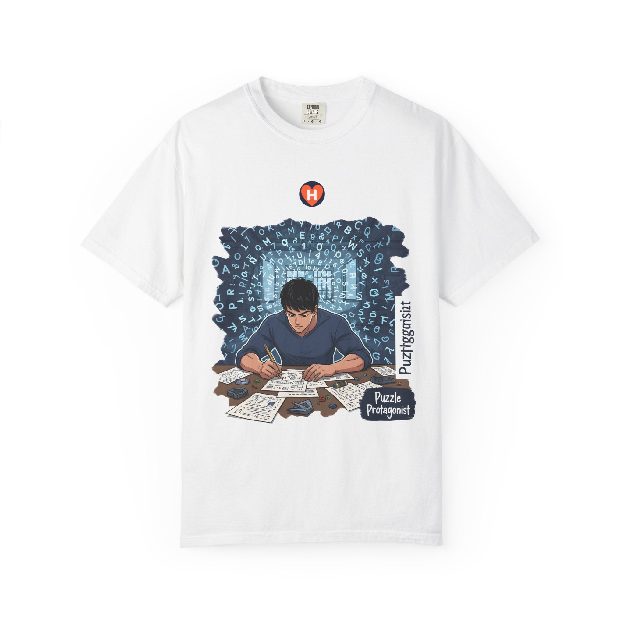 HobbyFlow Mens Essential Cryptography puzzles Passionwear