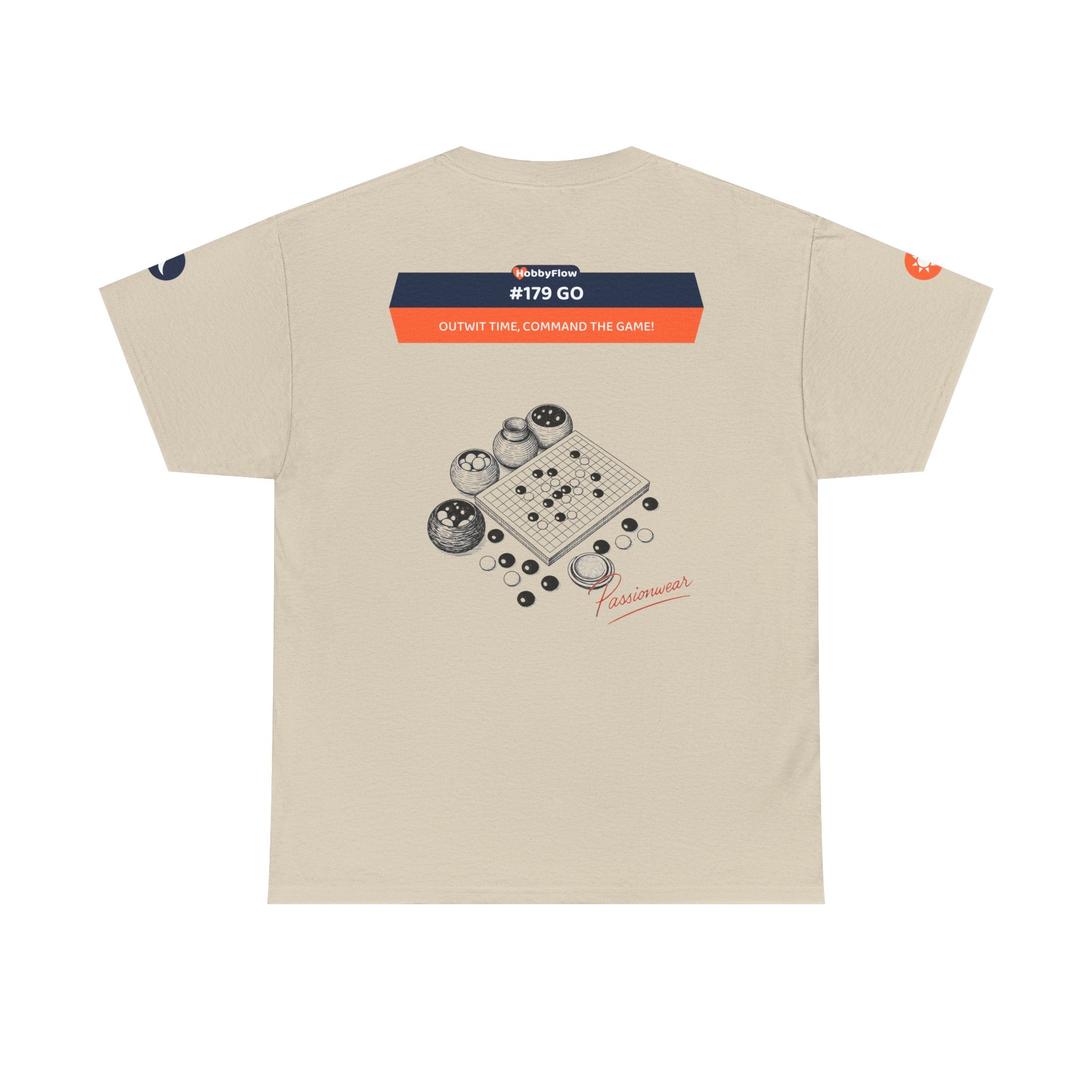 HobbyFlow #179 Go Tee - Essential Games & Collecting Wear: Outwit Time, Command the Game!