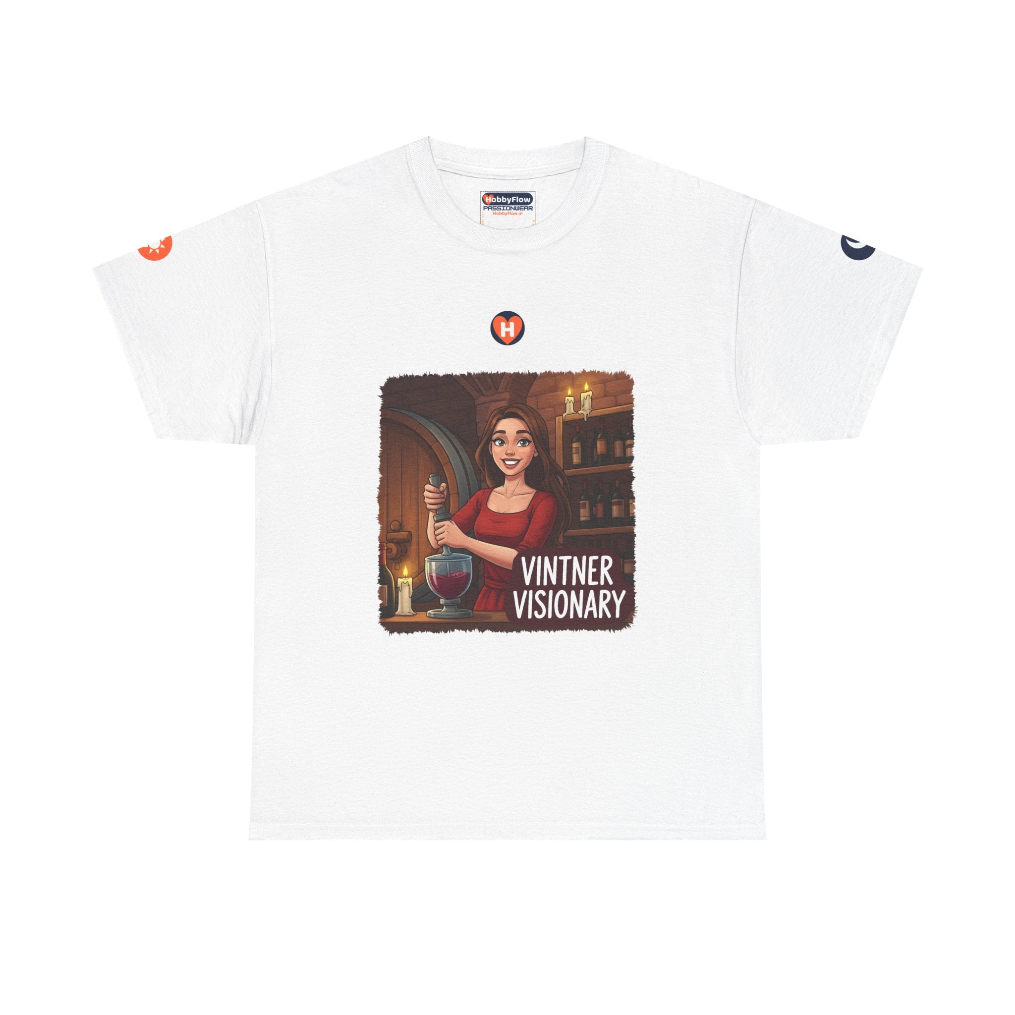 HobbyFlow #254 Wine blending Tee - Essential Food & Drink Wear: Sip Symphony, Stir Passion, Blend Bold!