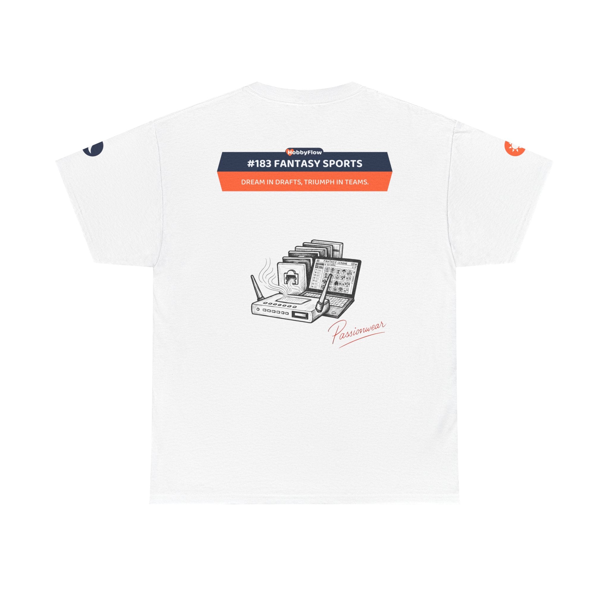 HobbyFlow #183 Fantasy sports Tee - Essential Games & Collecting Wear: Dream in Drafts, Triumph in Teams.