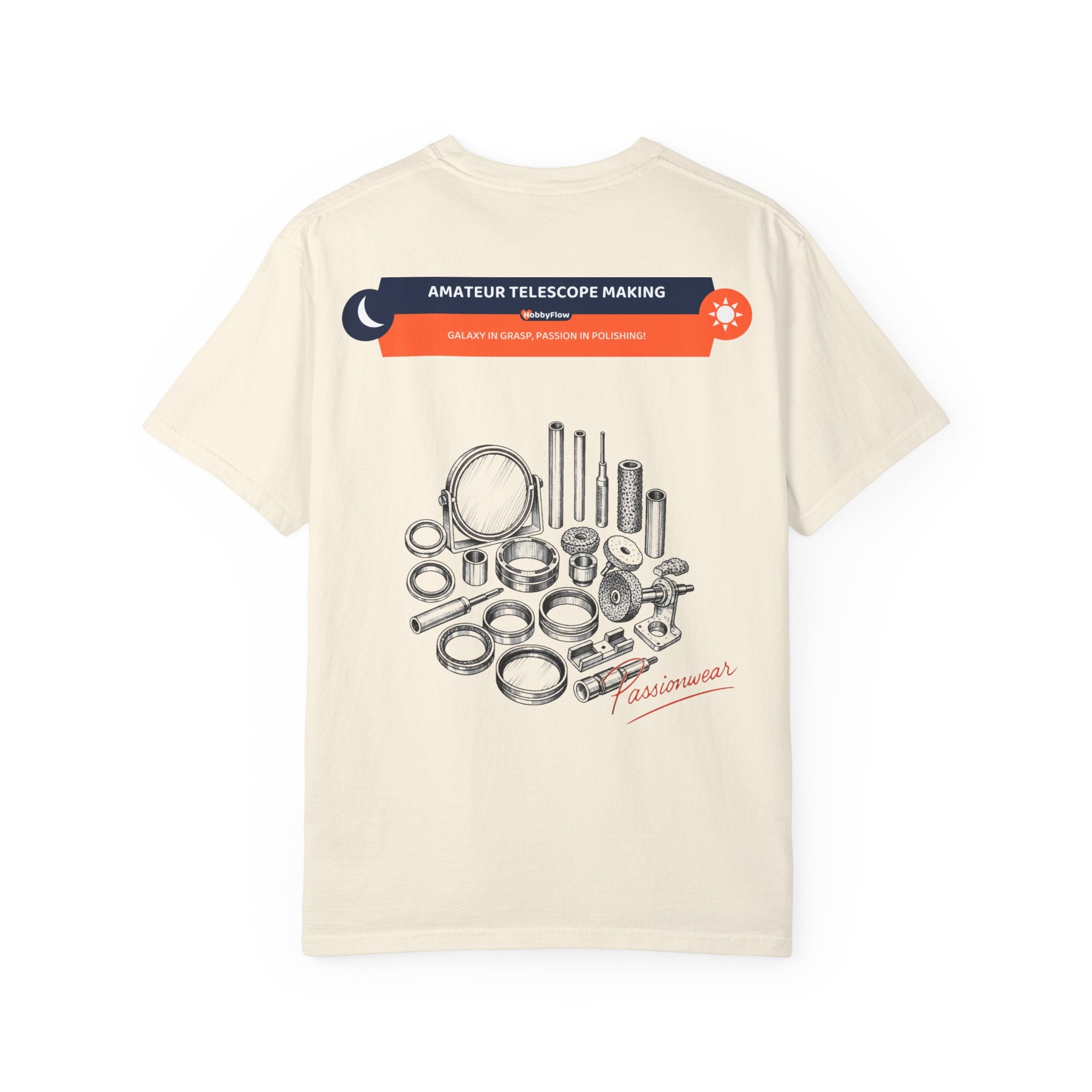 HobbyFlow Mens Essential Amateur telescope making Passionwear