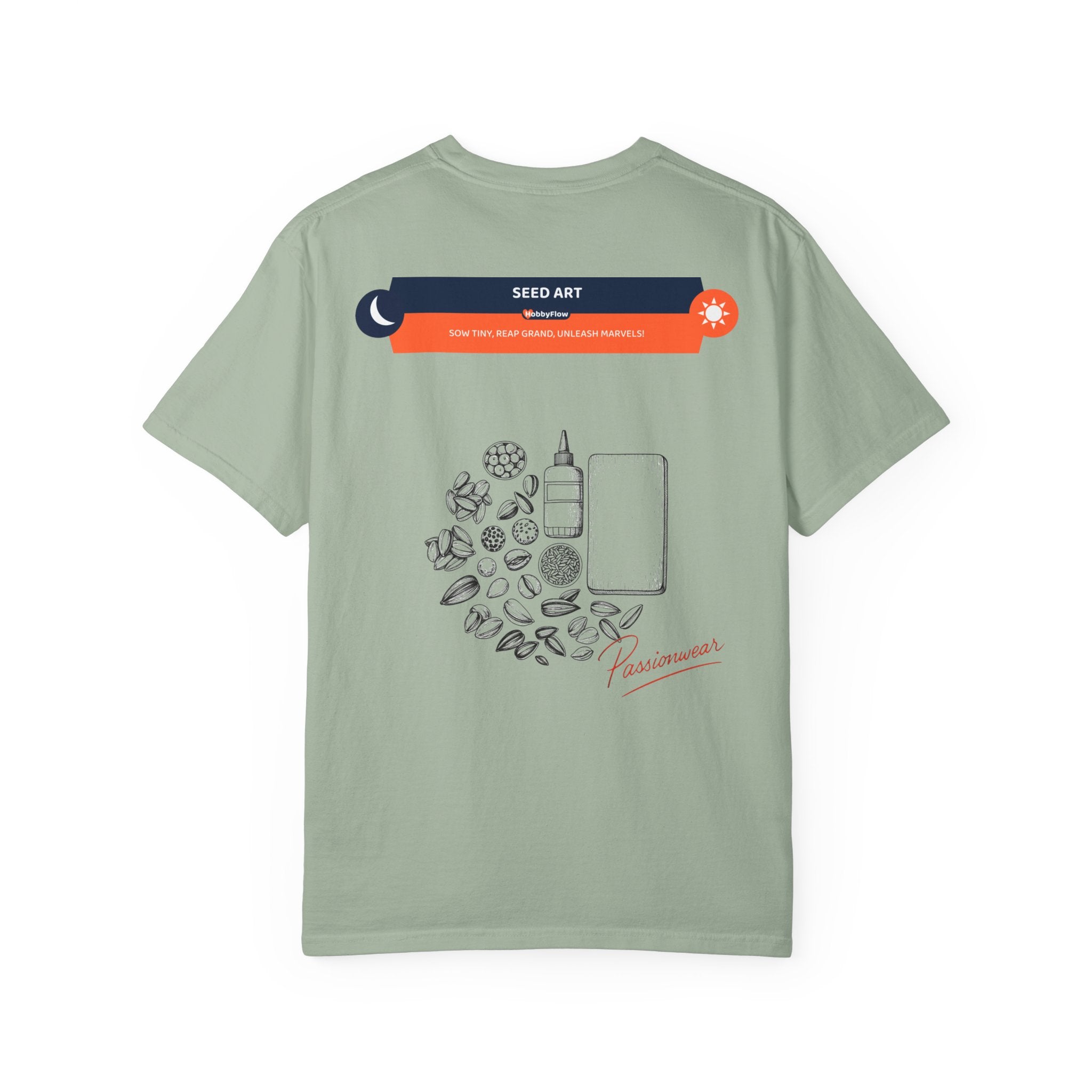 HobbyFlow Womens Essential Seed art Passionwear