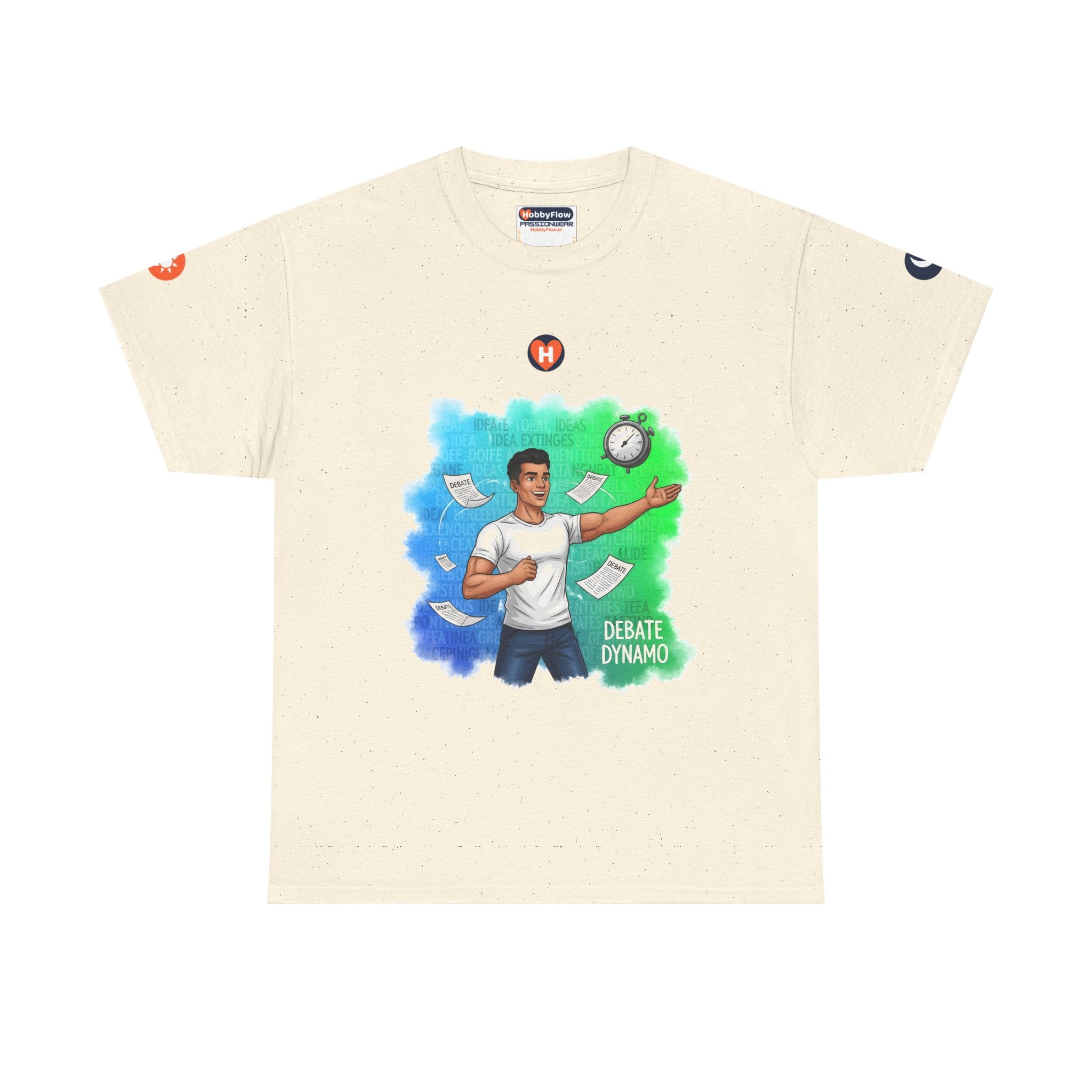 HobbyFlow #315 Debate club Tee - Essential Intellectual & Educational Wear: Clash of Thoughts, Birth of Brilliance.