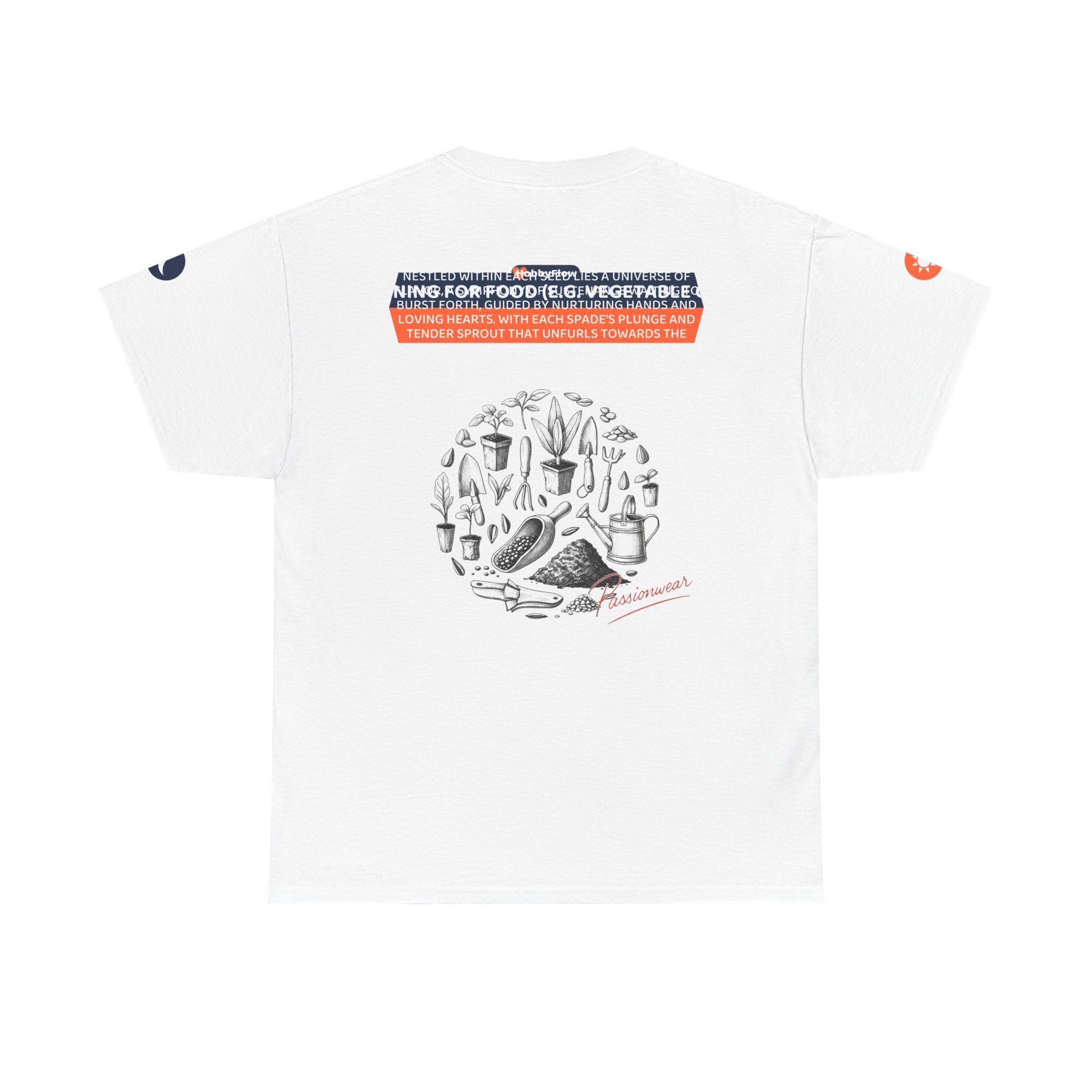 HobbyFlow #251 Gardening for food (e.g. vegetable gardening) Tee - Essential Food & Drink Wear: Sow today, feast tomorrow!
