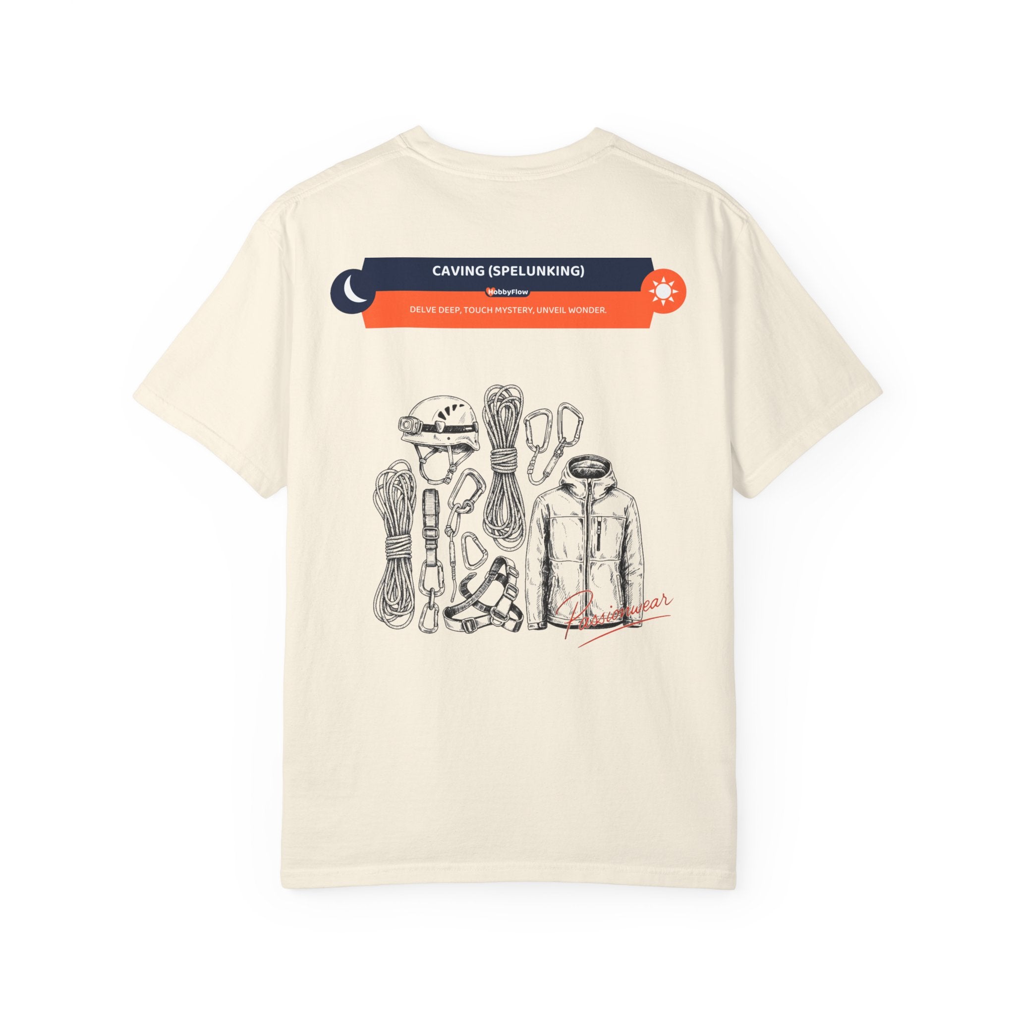 HobbyFlow Mens Essential Caving (Spelunking) Passionwear