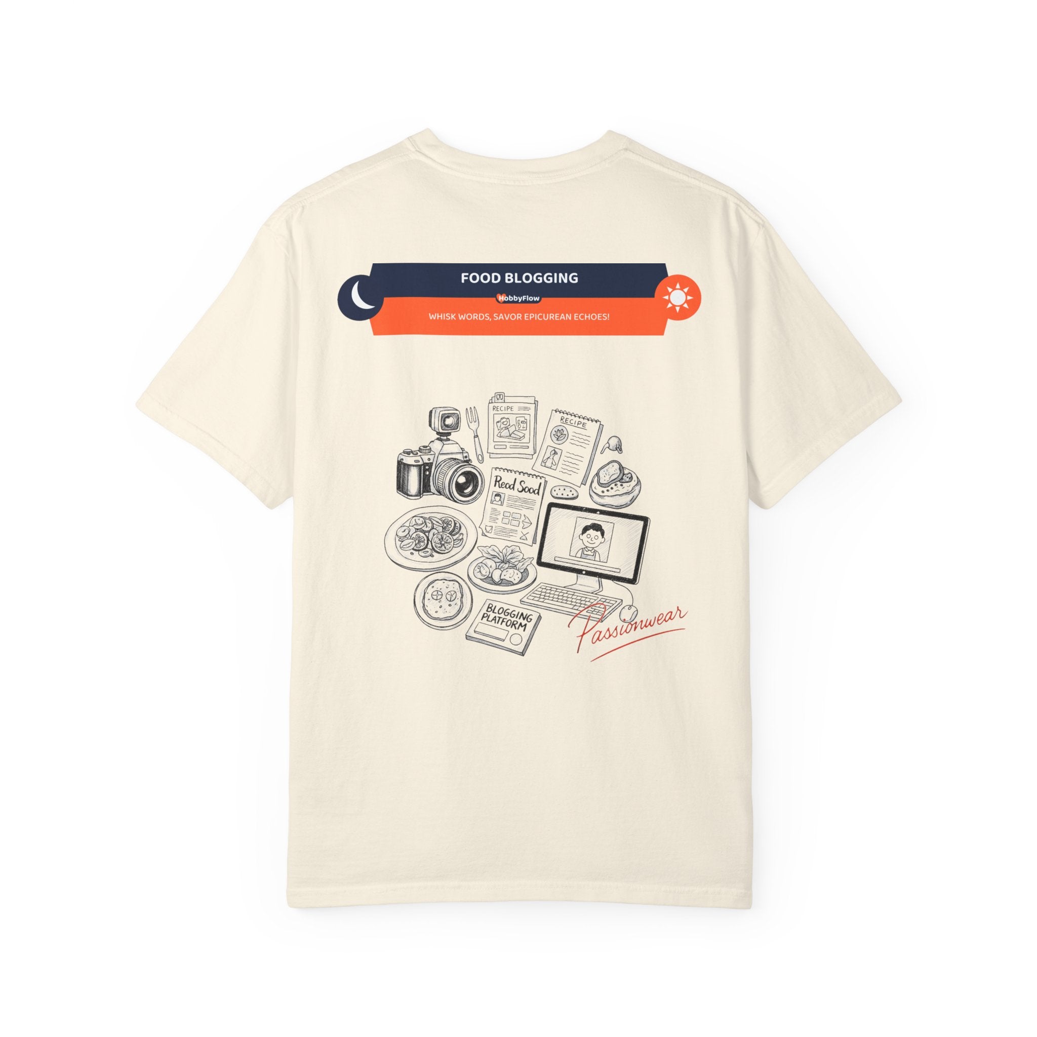 HobbyFlow Womens Essential Food blogging Passionwear