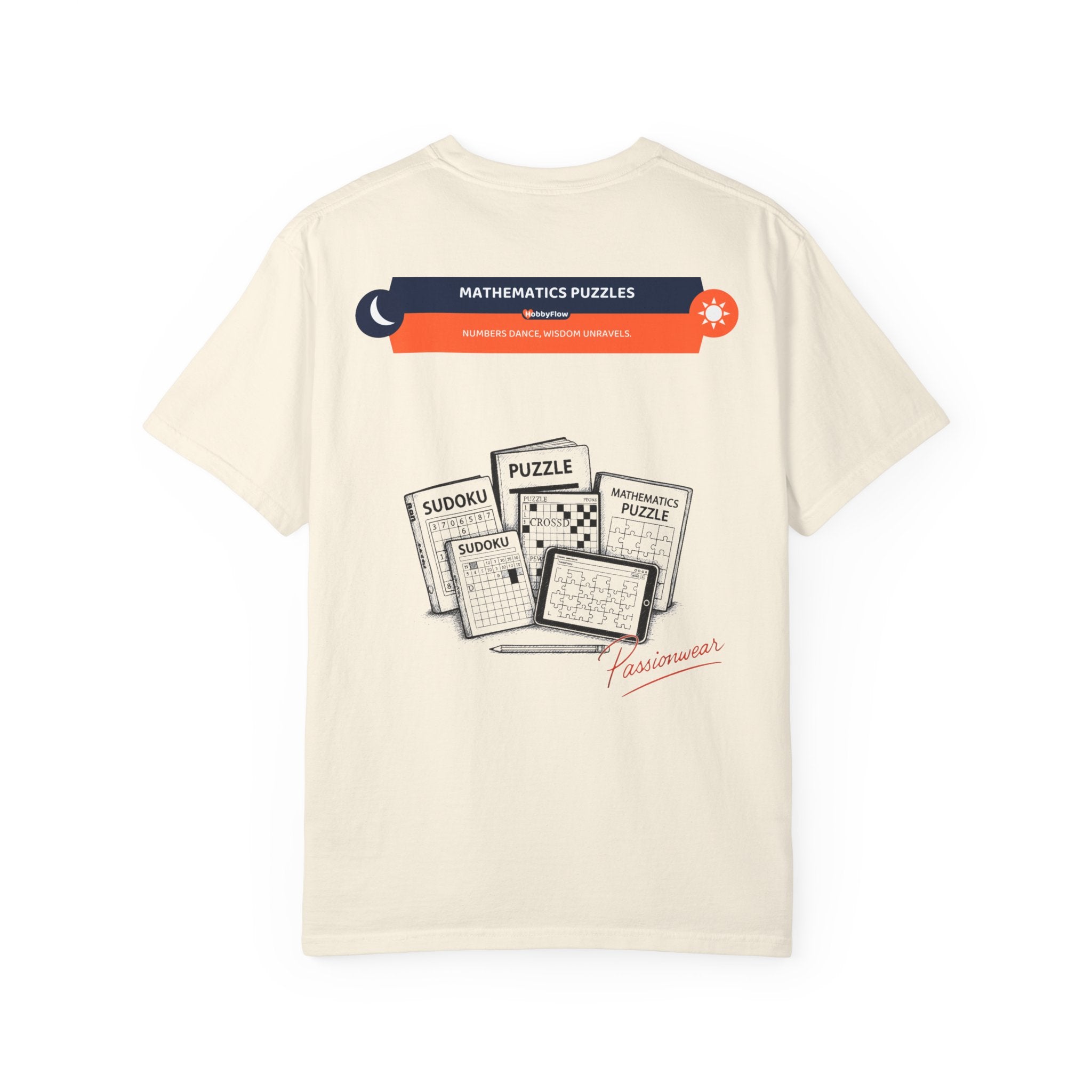 HobbyFlow Mens Essential Mathematics puzzles Passionwear