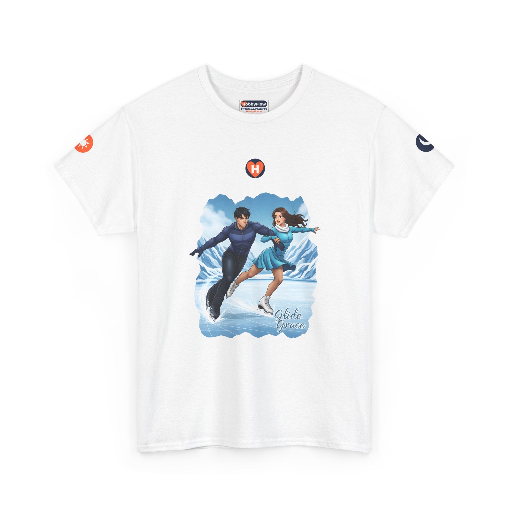 HobbyFlow #15 Skating (Ice) Tee - Essential Sports & Adventure Wear: Winter's Whisper, Ballet on Blades!