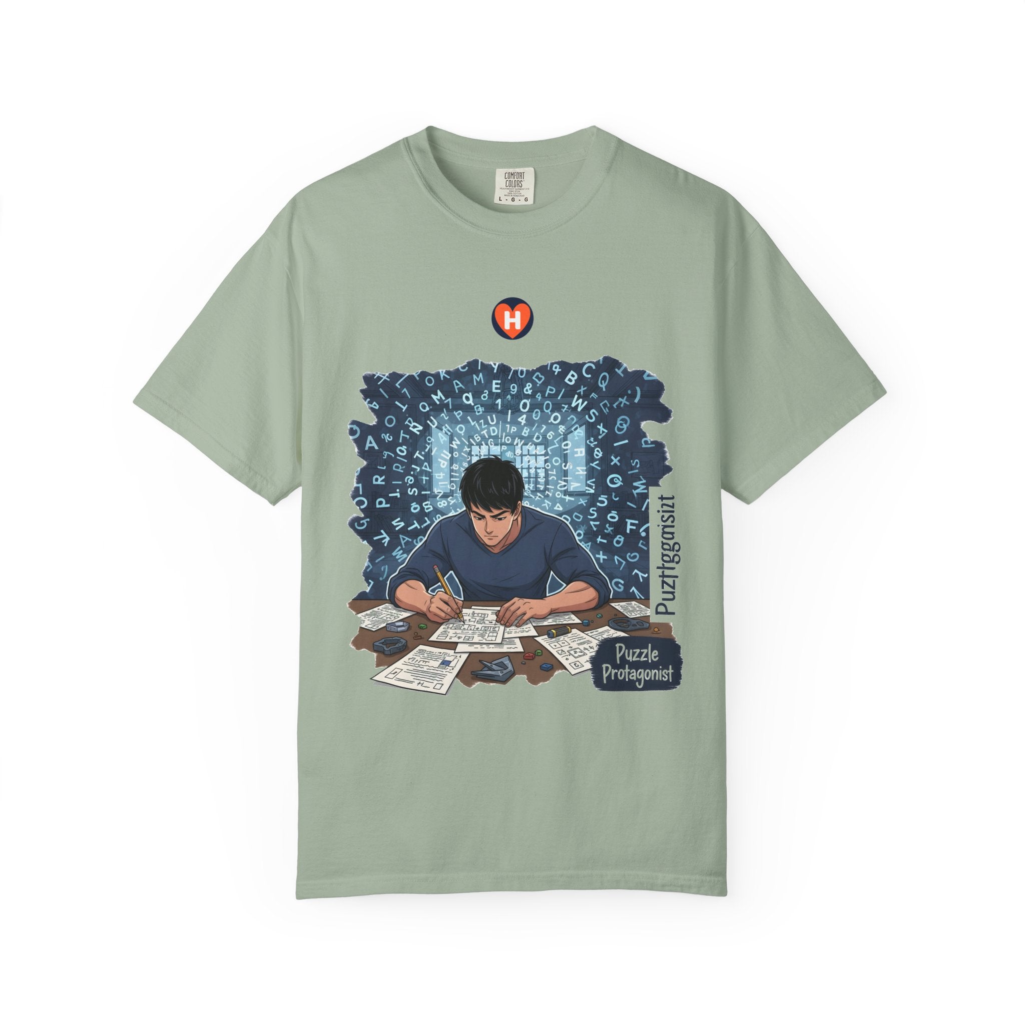 HobbyFlow Mens Essential Cryptography puzzles Passionwear