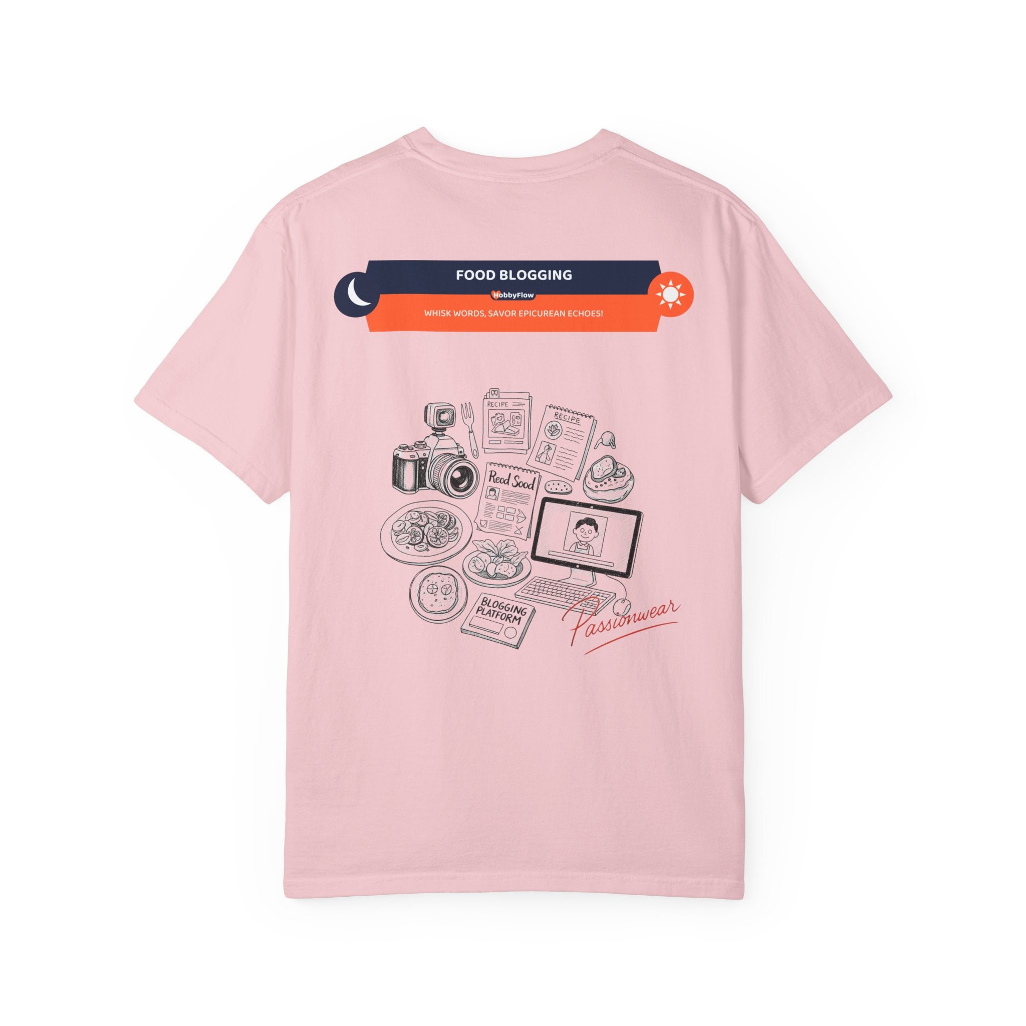 HobbyFlow Womens Essential Food blogging Passionwear