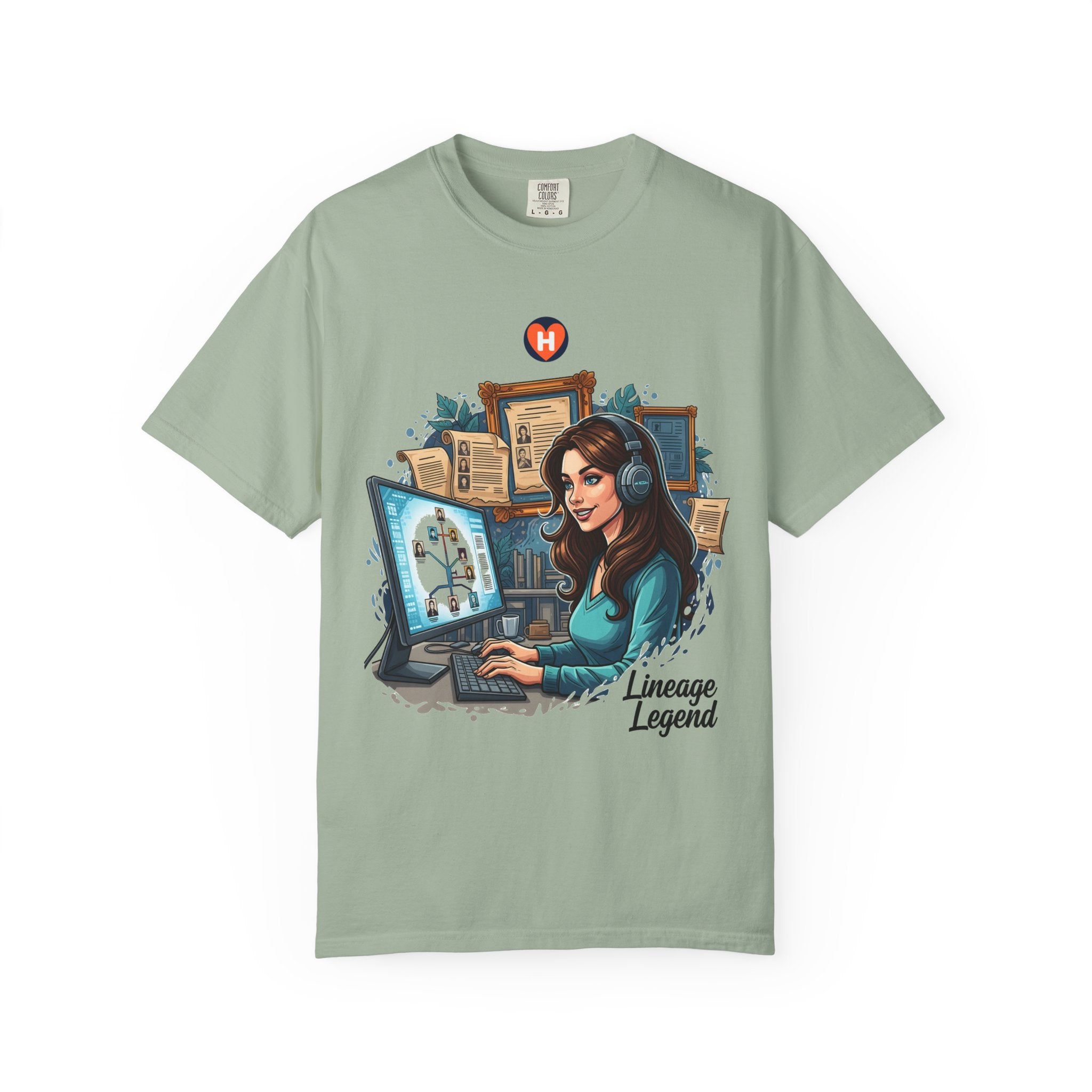 HobbyFlow Womens Essential Genealogy Passionwear