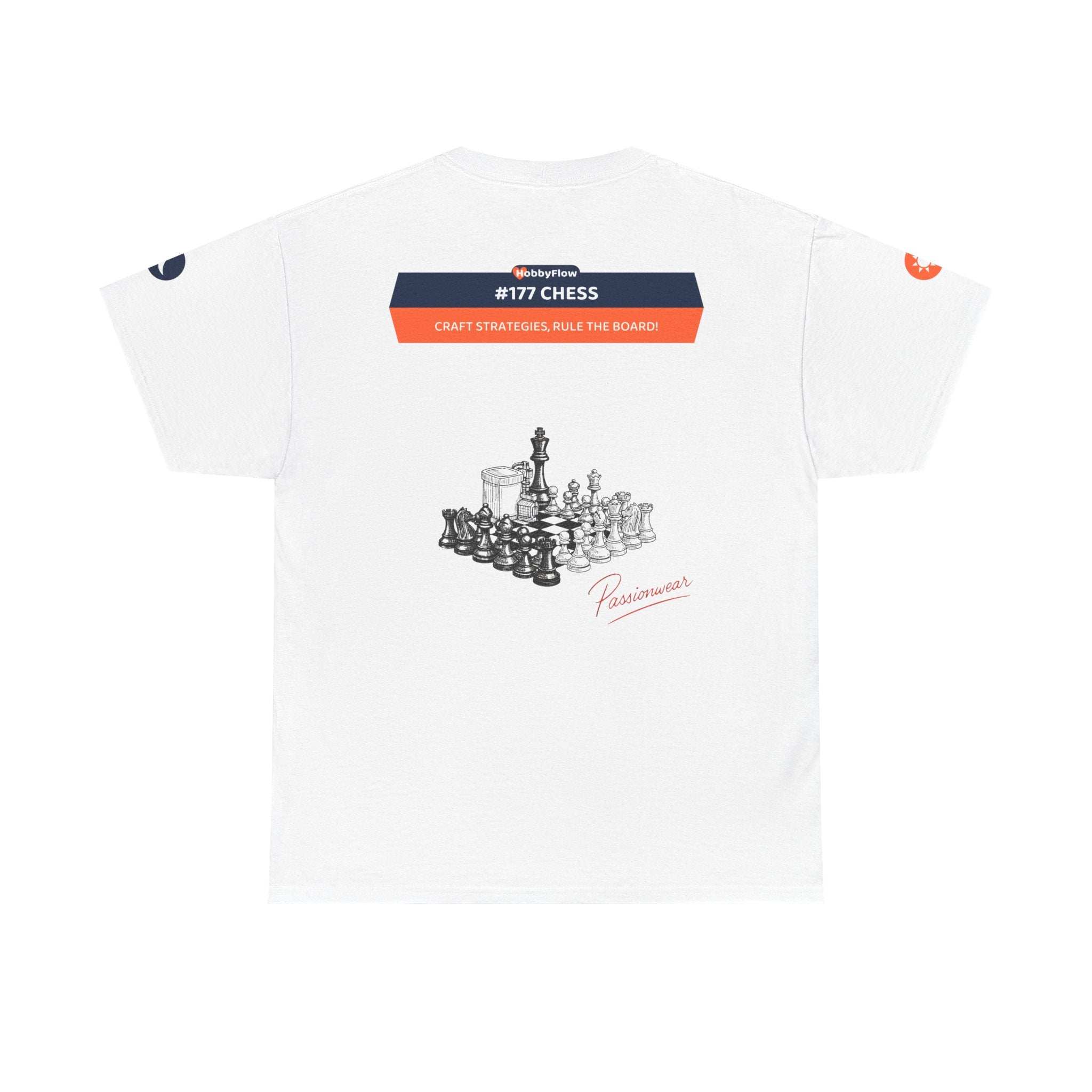 HobbyFlow #177 Chess Tee - Essential Games & Collecting Wear: Craft Strategies, Rule the Board!