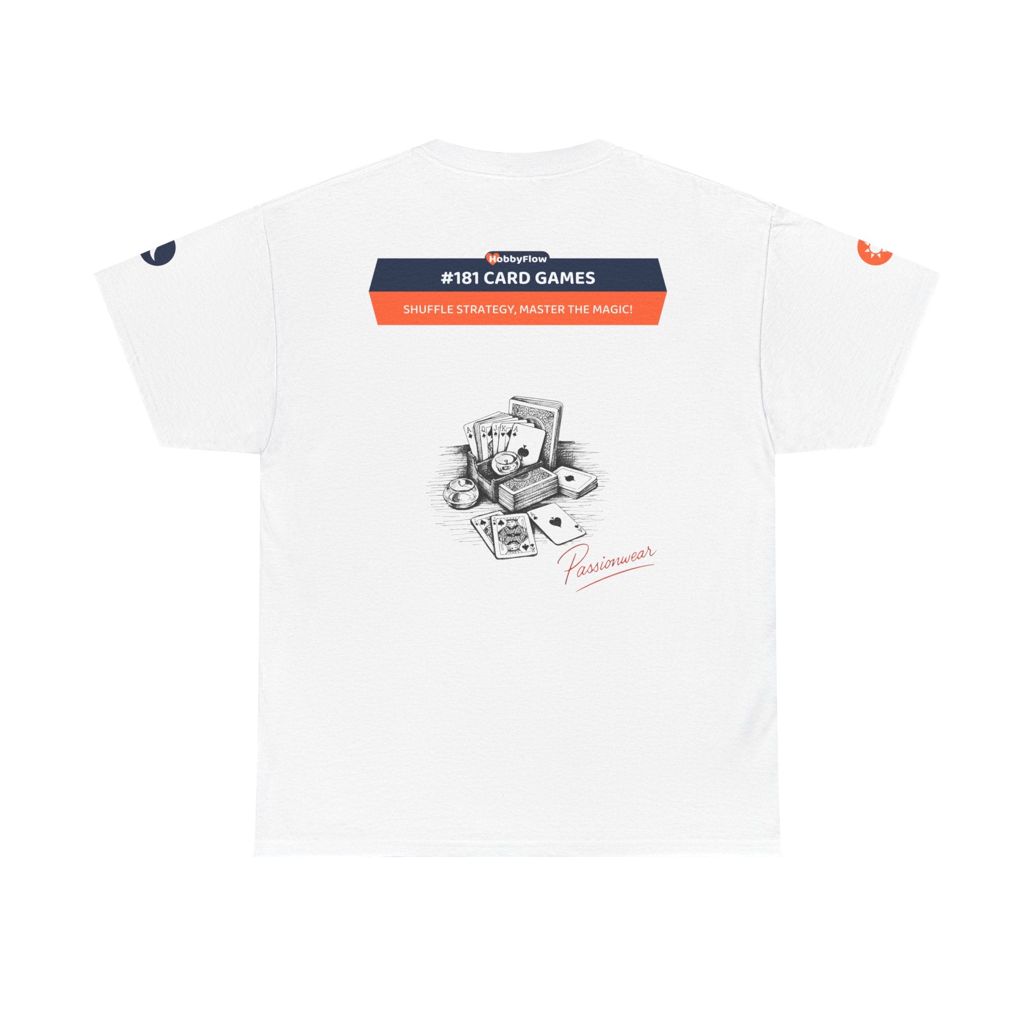 HobbyFlow #181 Card games Tee - Essential Games & Collecting Wear: Shuffle Strategy, Master the Magic!
