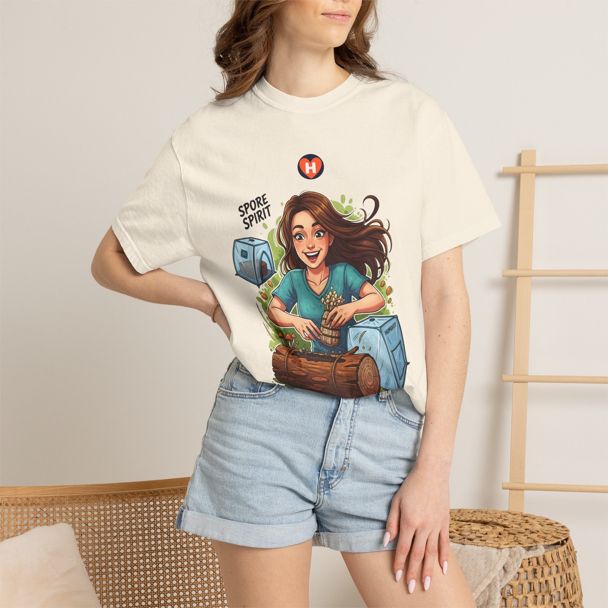 HobbyFlow Womens Essential Mushroom cultivation Passionwear