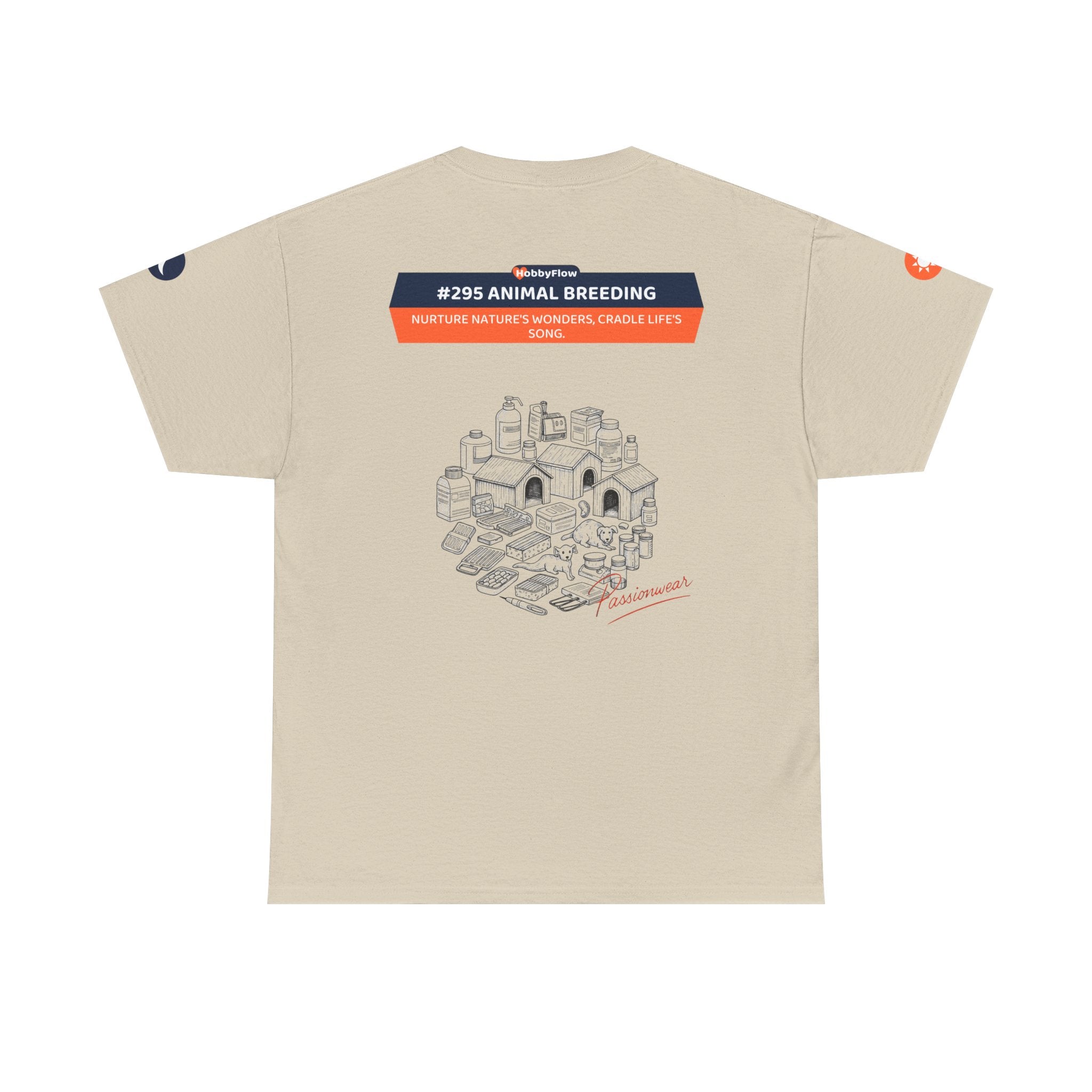 HobbyFlow #295 Animal breeding Tee - Essential Animals & Pets Wear: Nurture Nature's Wonders, Cradle Life's Song.