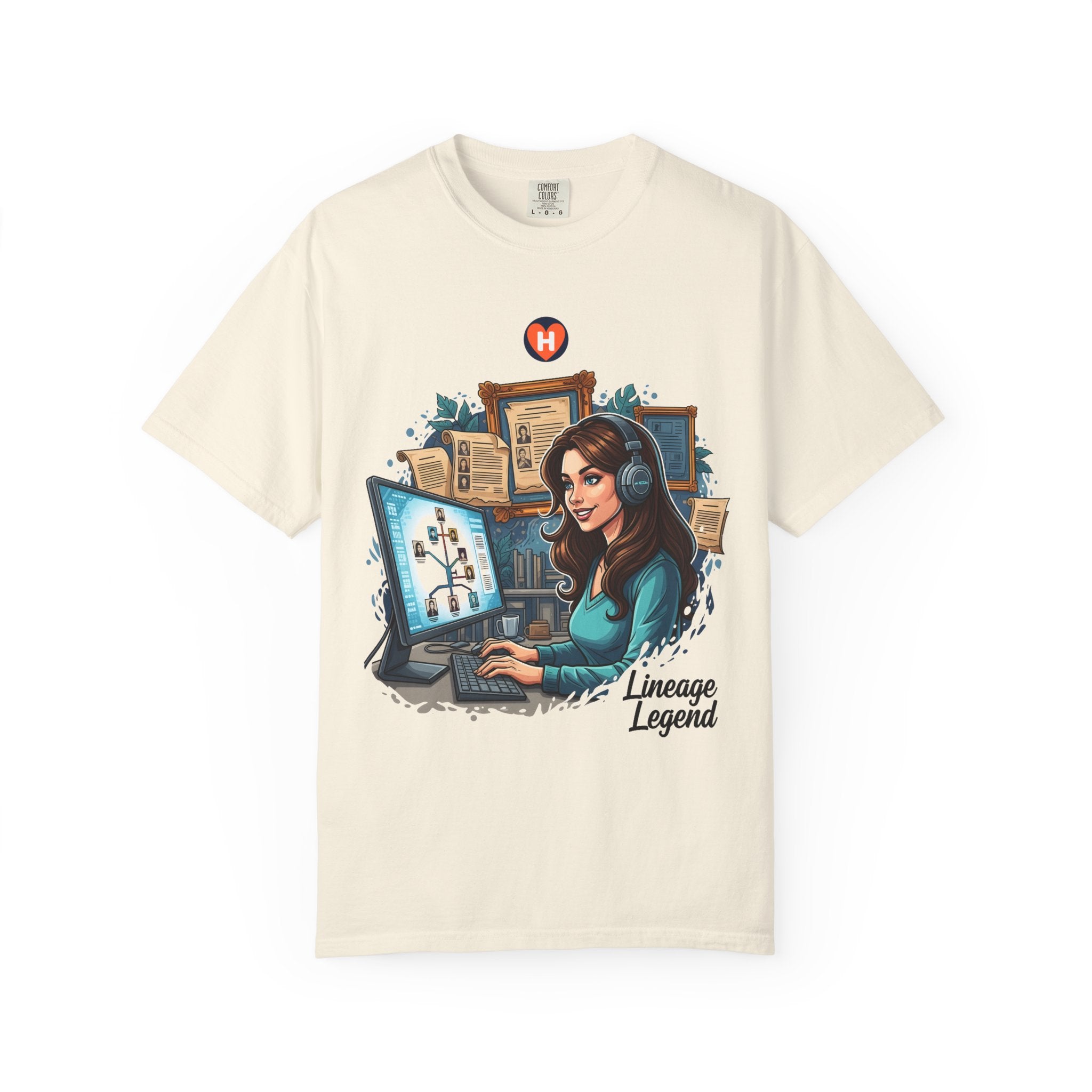 HobbyFlow Womens Essential Genealogy Passionwear