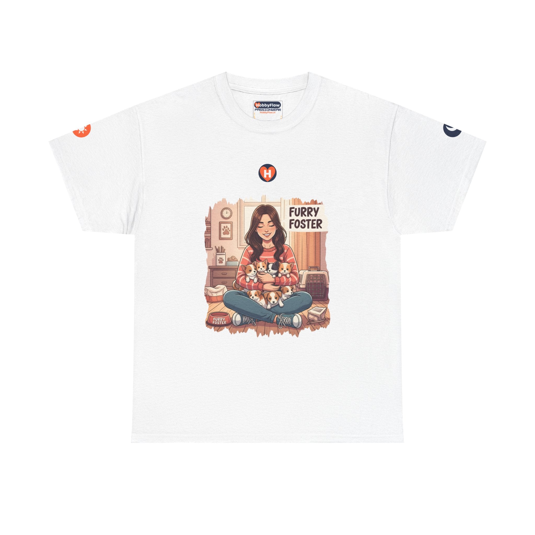 HobbyFlow #294 Pet fostering Tee - Essential Animals & Pets Wear: Cherish Whiskers, Nurture Nuzzles, Love Life!