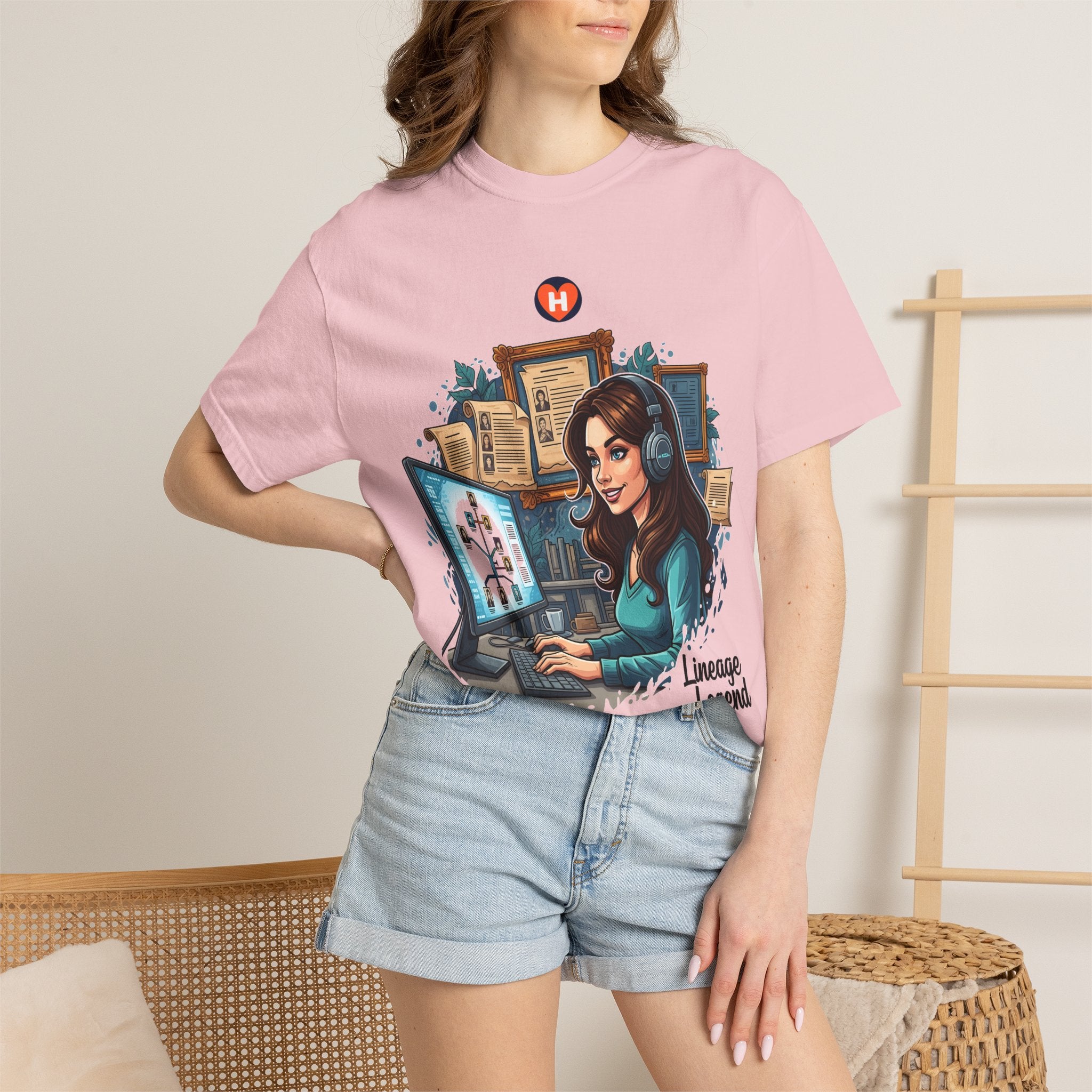 HobbyFlow Womens Essential Genealogy Passionwear