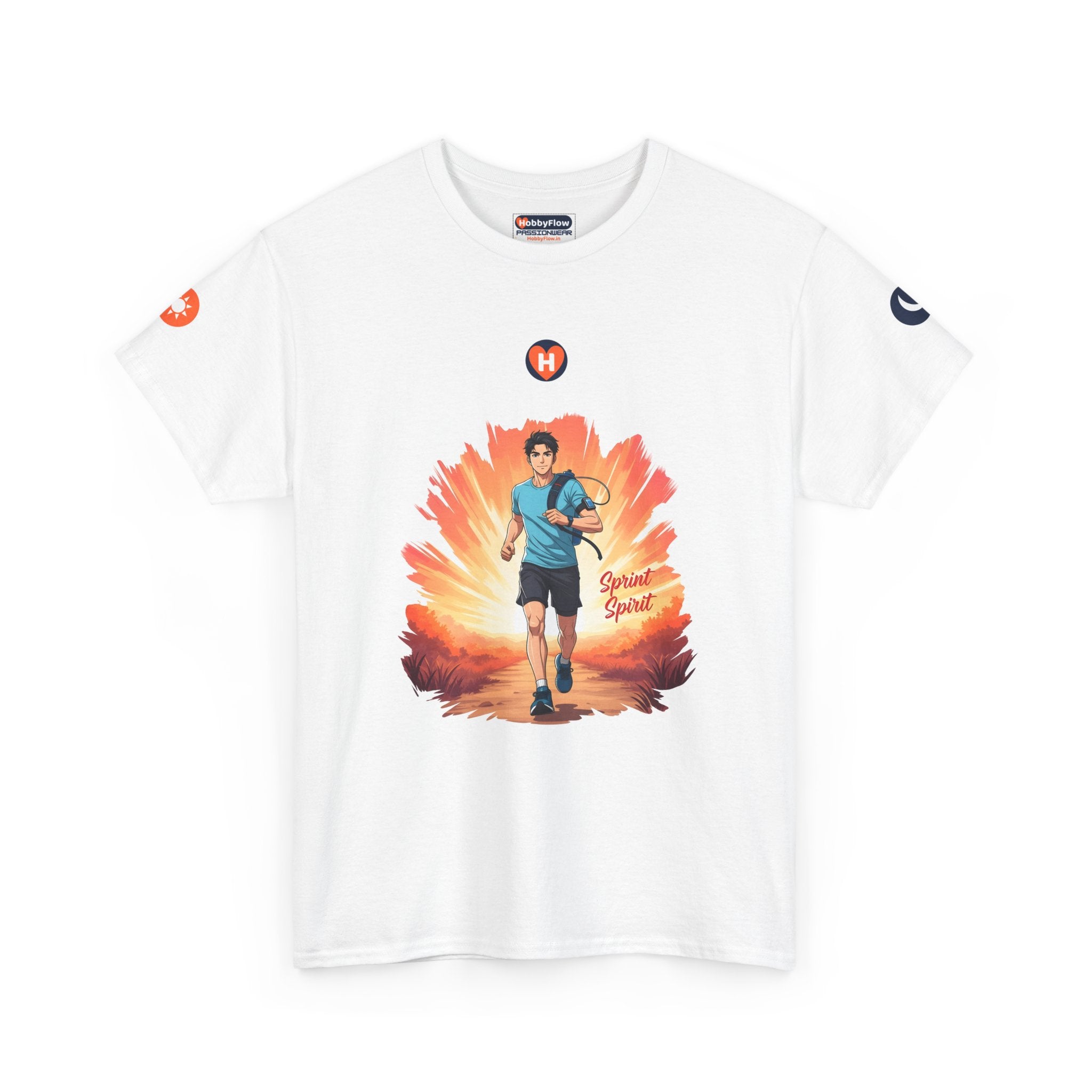 HobbyFlow #1 Running Tee - Essential Sports & Adventure Wear: Stride with Pride, Conquer Every Mile!