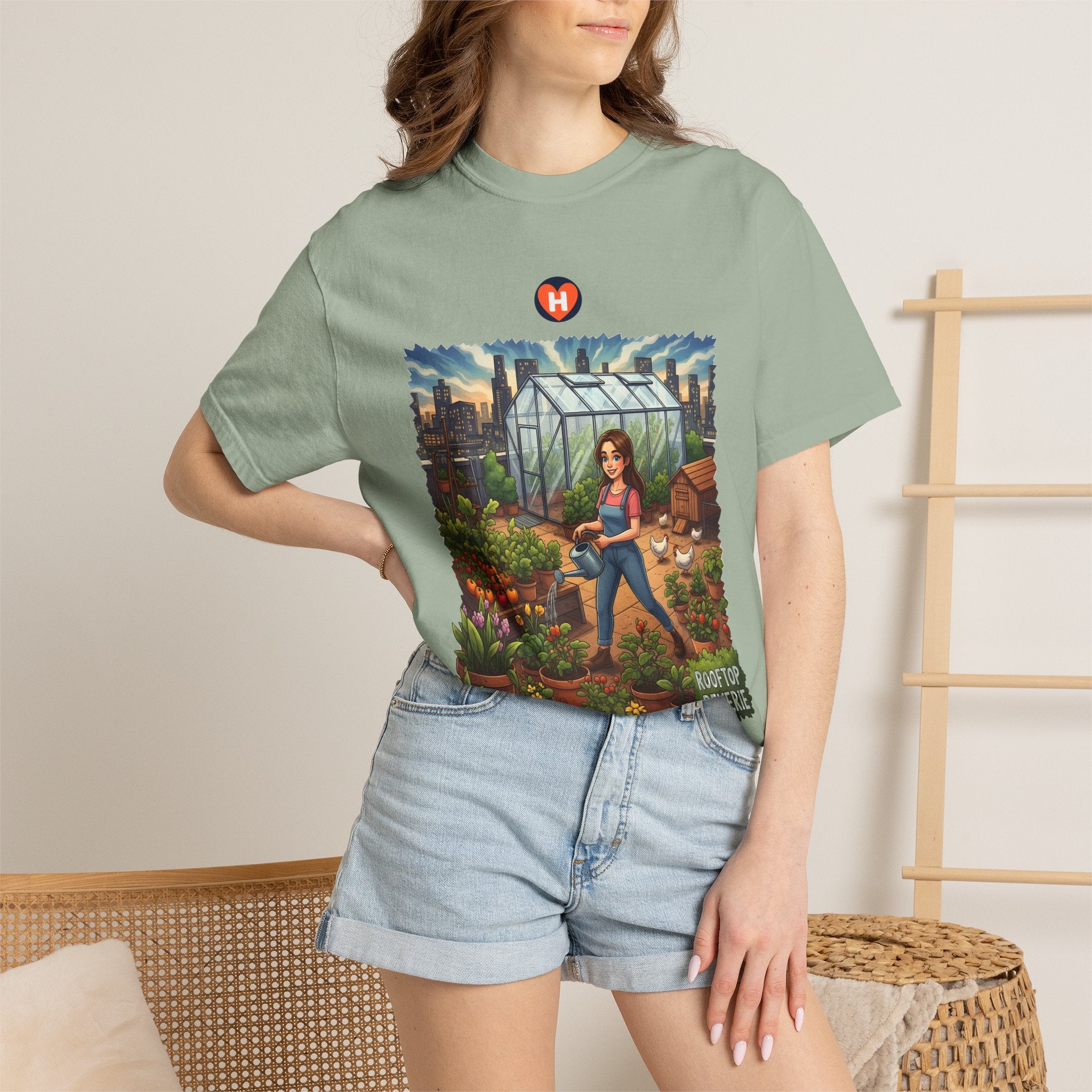 HobbyFlow Womens Essential Urban farming Passionwear