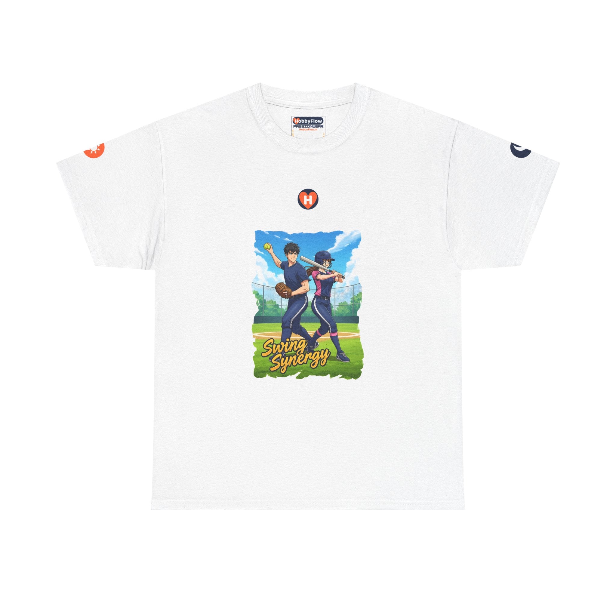 HobbyFlow #27 Softball Tee - Essential Sports & Adventure Wear: Harness the Hype, Sparkle Your Power!