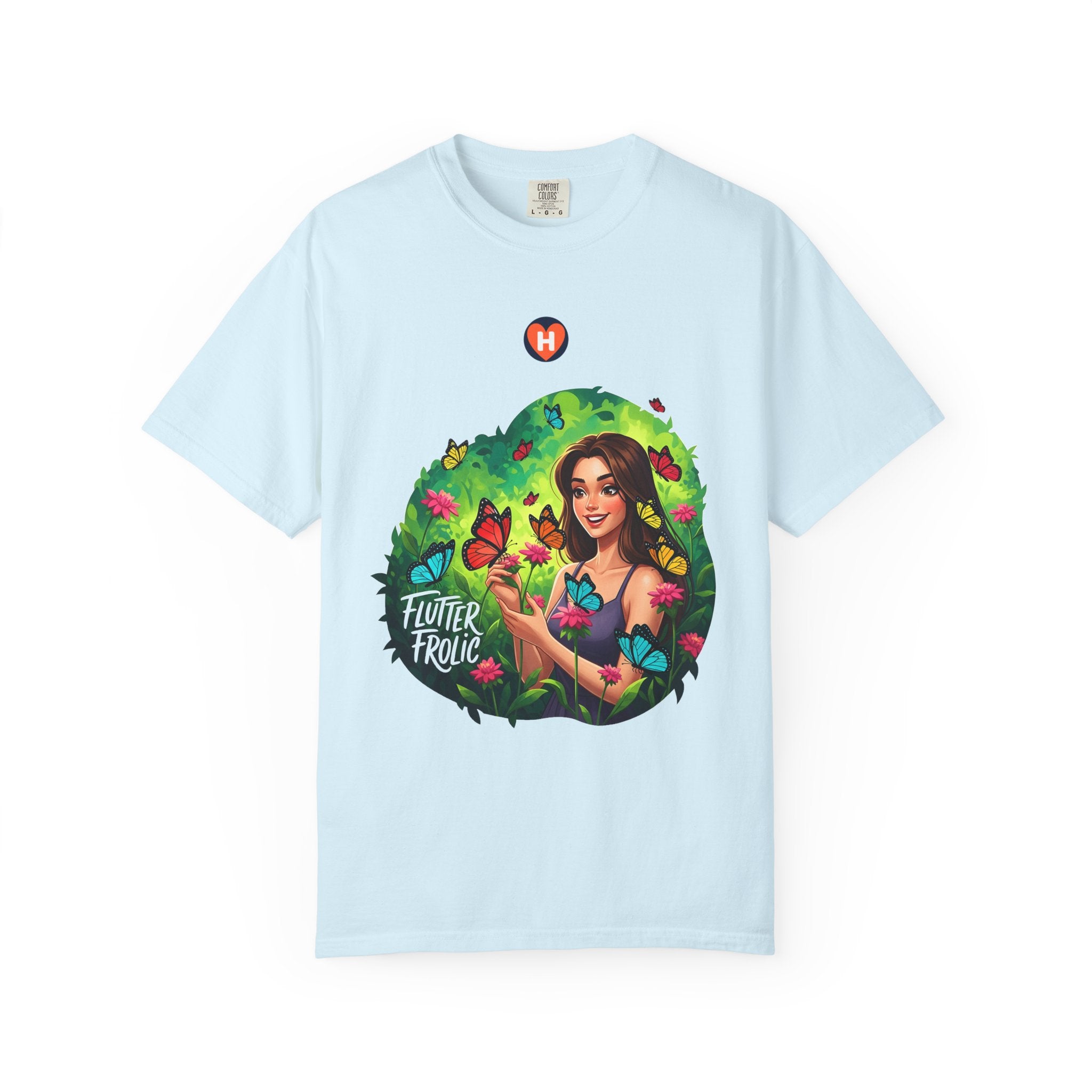 HobbyFlow Womens Essential Butterfly gardening Passionwear