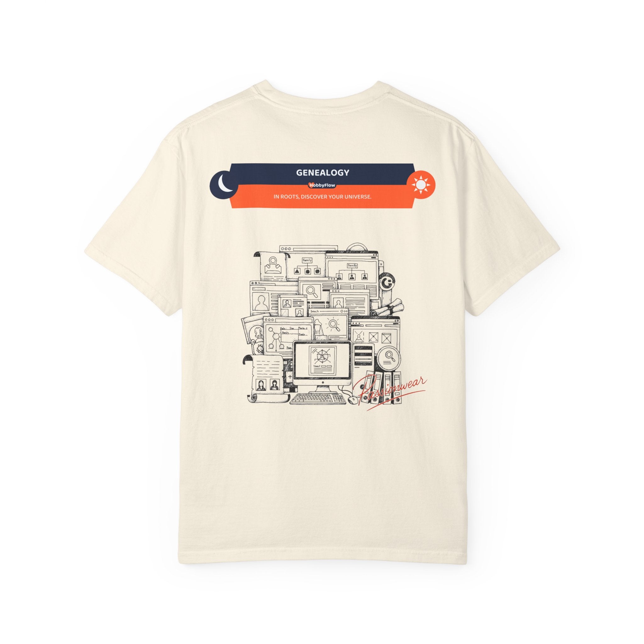 HobbyFlow Womens Essential Genealogy Passionwear