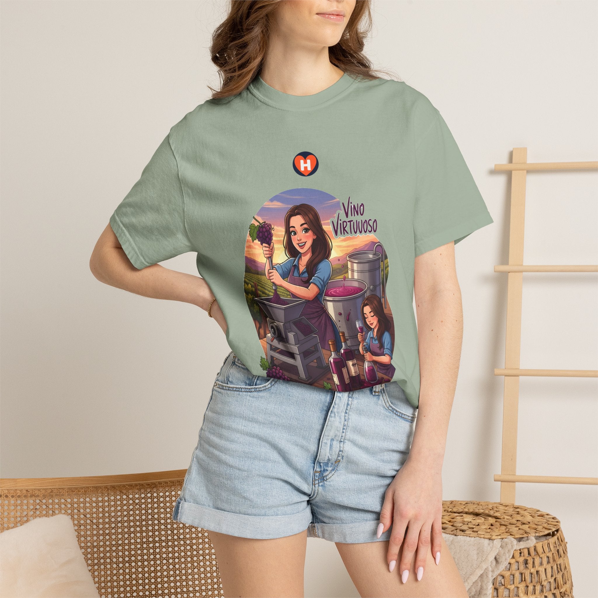 HobbyFlow Womens Essential Wine making Passionwear