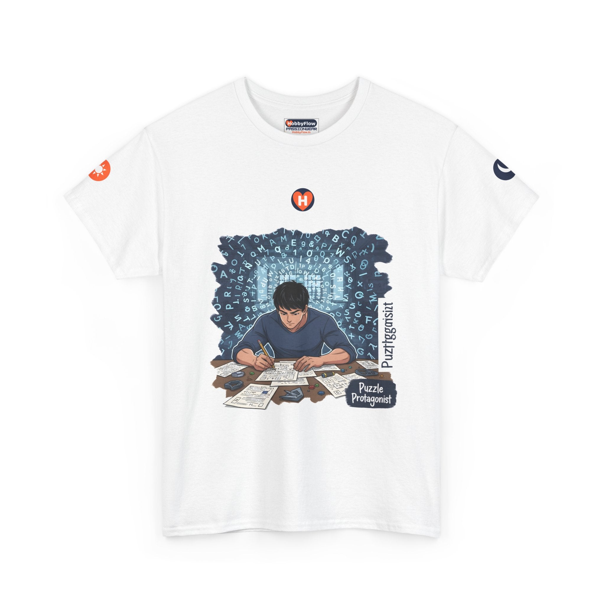 HobbyFlow #231 Cryptography puzzles Tee - Essential Technology & DIY Wear: Crack Mysteries, Unleash Inner Genius!