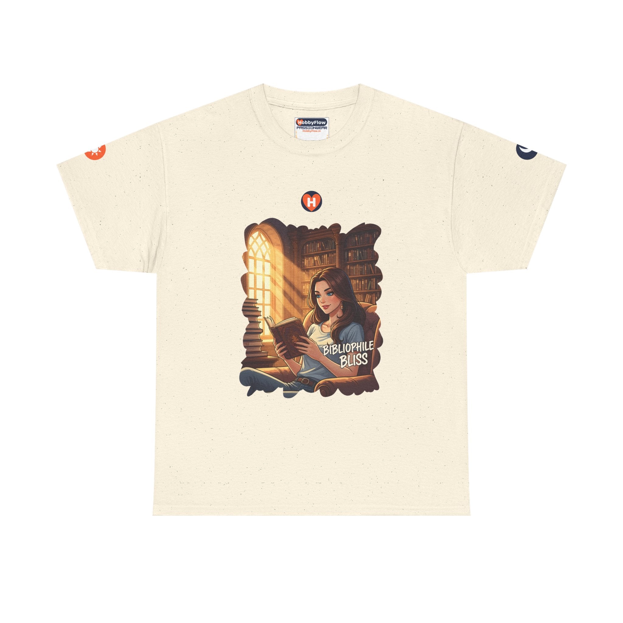 HobbyFlow #189 Book collecting Tee - Essential Games & Collecting Wear: Pages Bound, Unleash Profound!