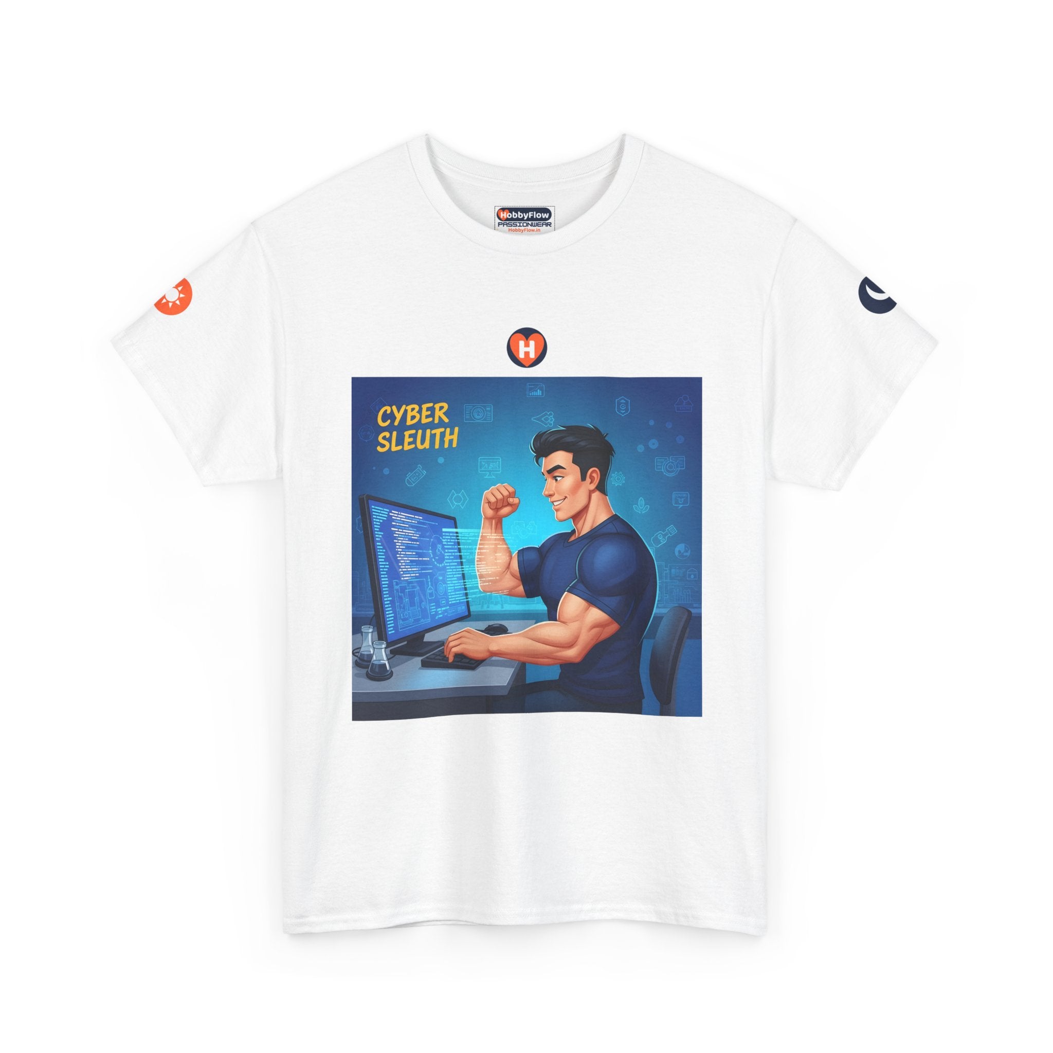 HobbyFlow #224 Hacking (ethical) Tee - Essential Technology & DIY Wear: Decipher Shadows, Empower the Light!