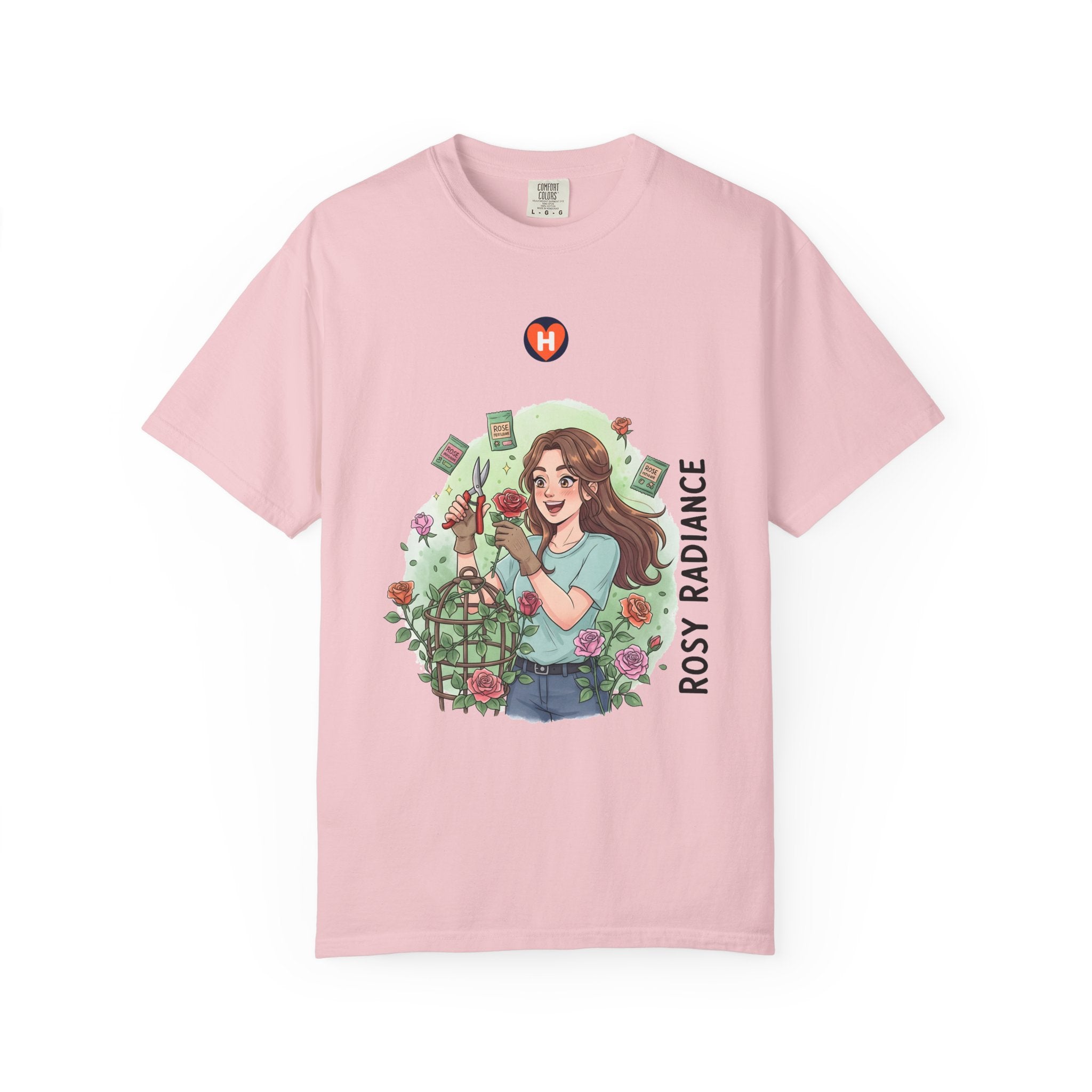 HobbyFlow Womens Essential Rose gardening Passionwear