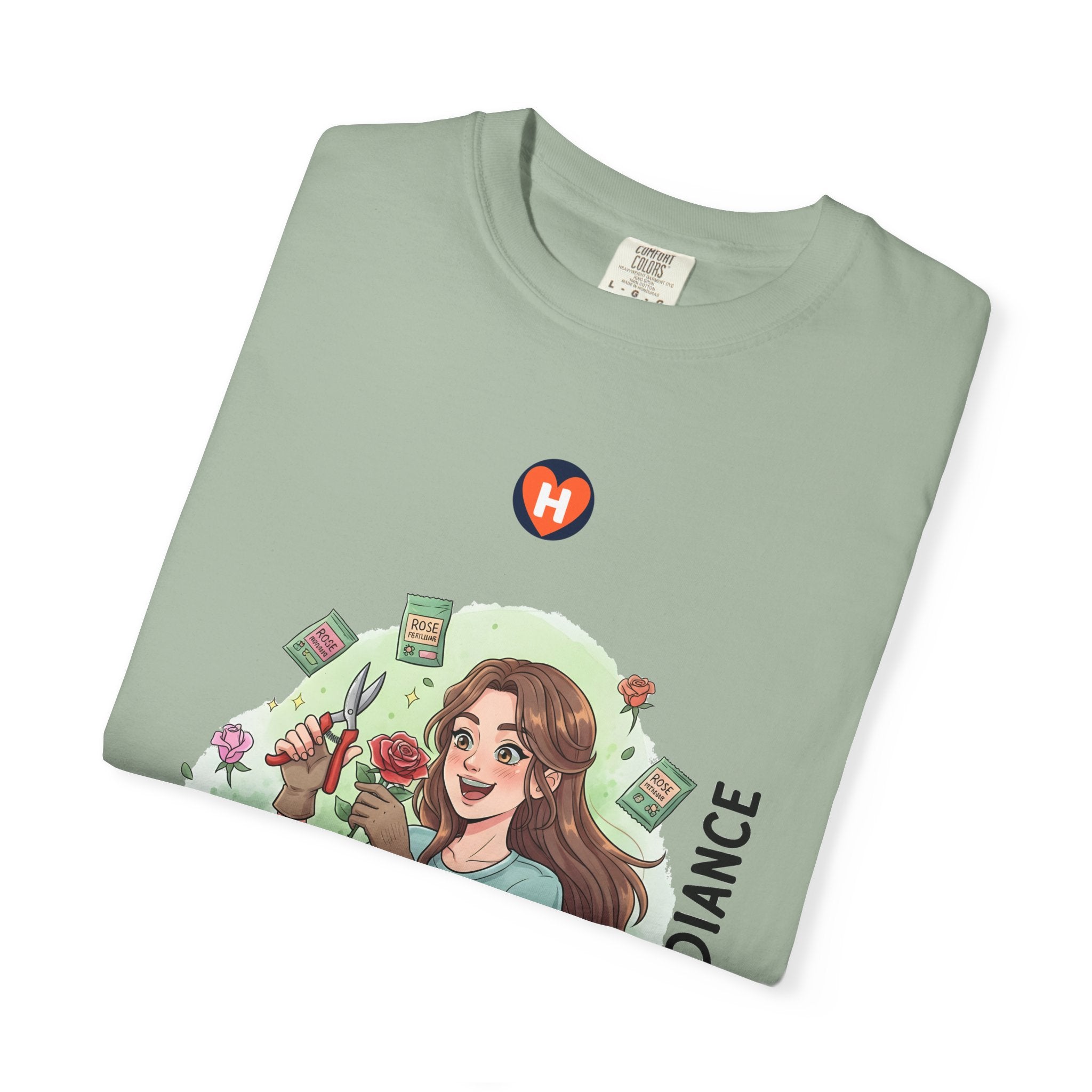 HobbyFlow Womens Essential Rose gardening Passionwear