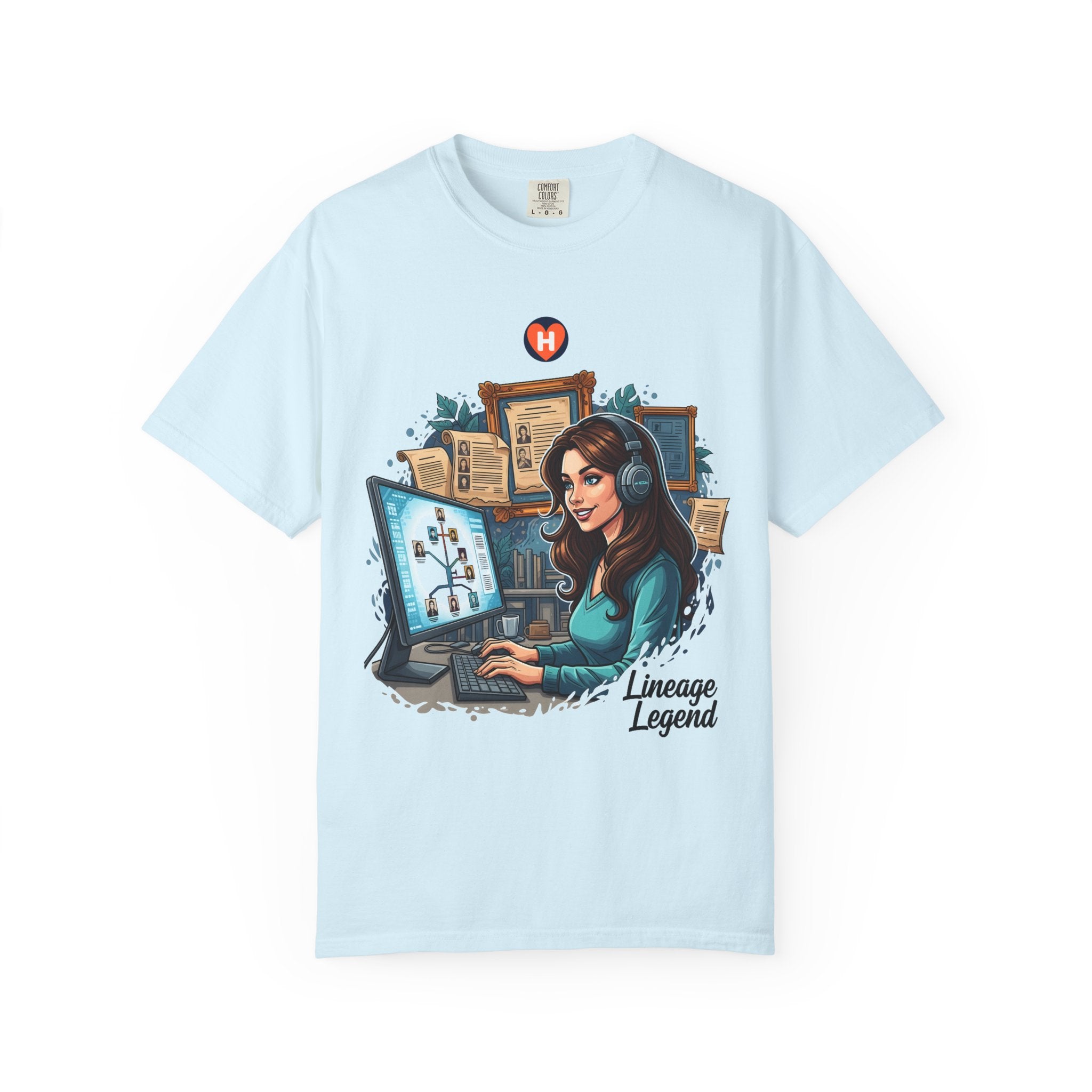 HobbyFlow Womens Essential Genealogy Passionwear