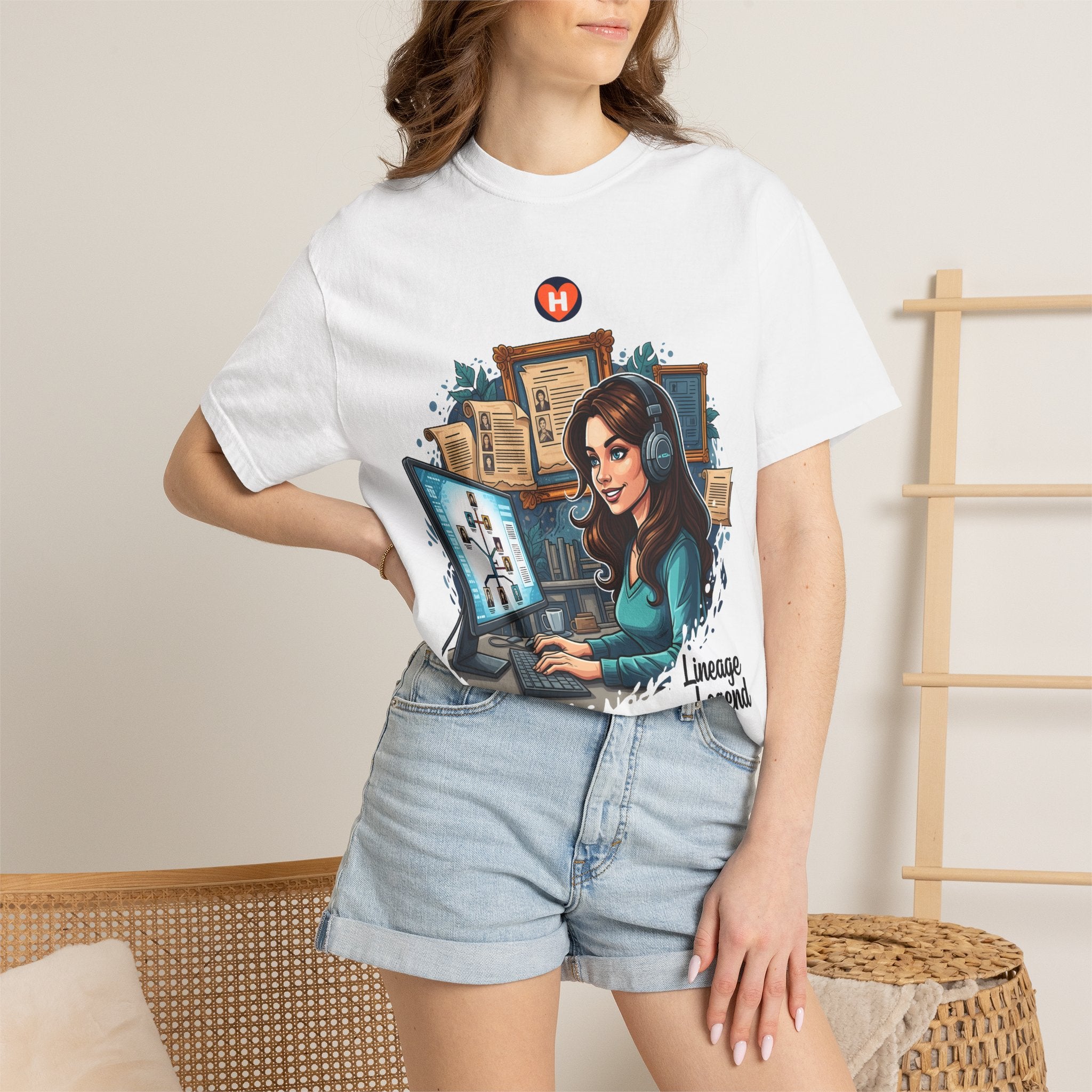 HobbyFlow Womens Essential Genealogy Passionwear