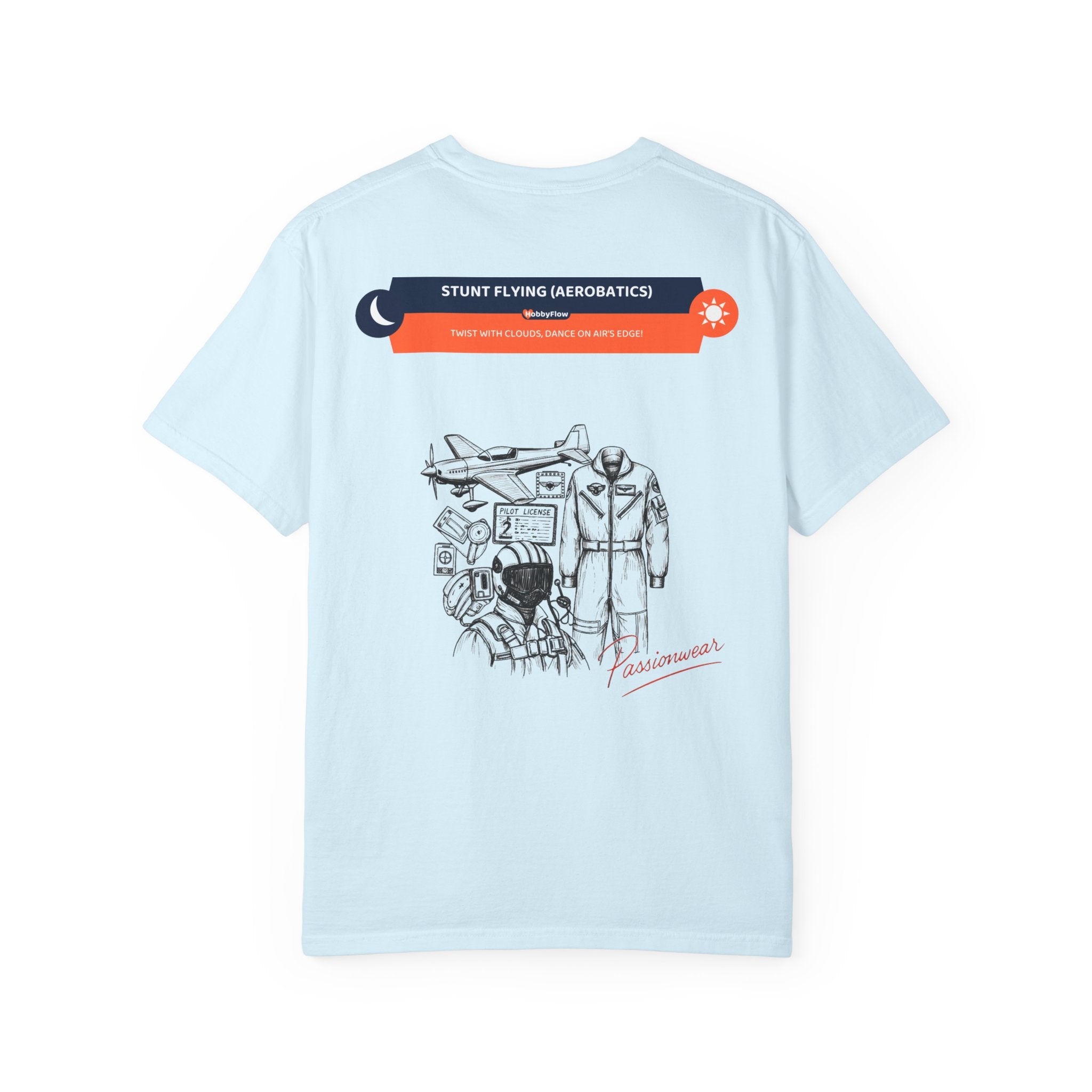 HobbyFlow Mens Essential Stunt flying (aerobatics) Passionwear