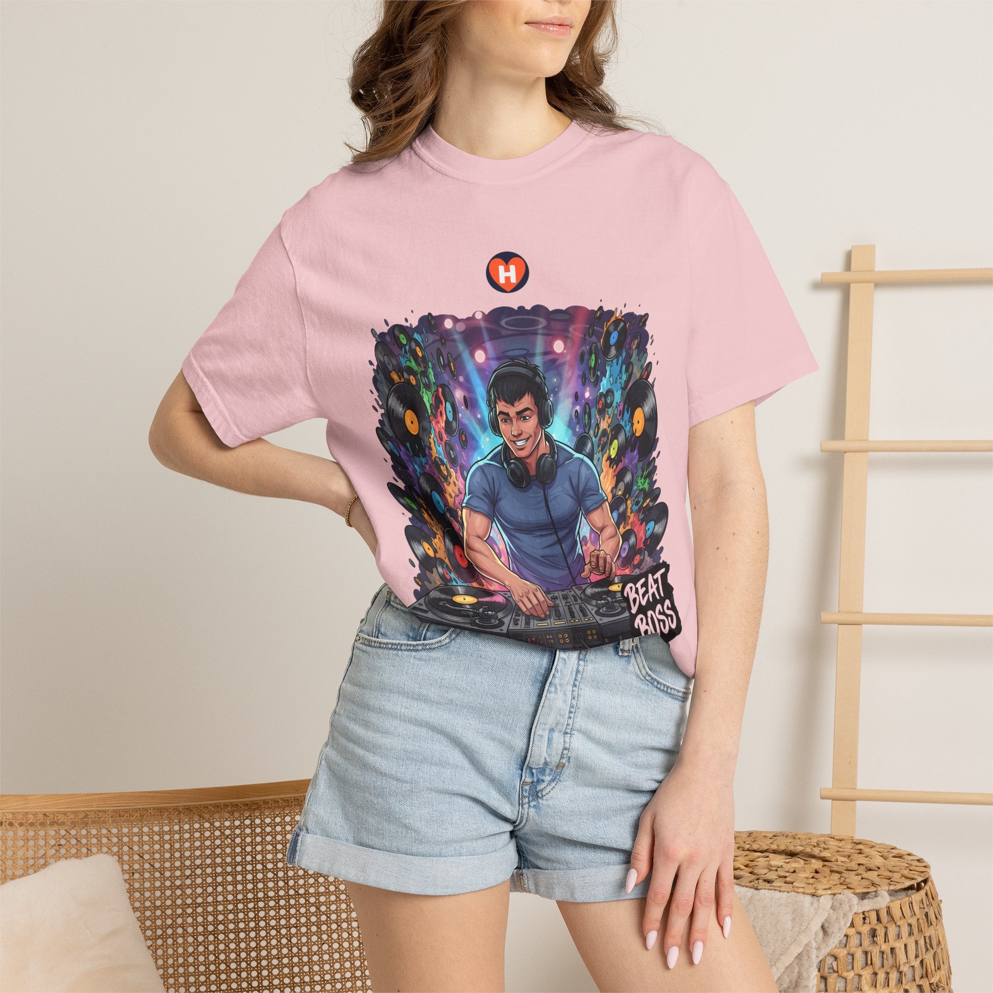 HobbyFlow Mens Essential Vinyl DJing (DJ for turntables) Passionwear