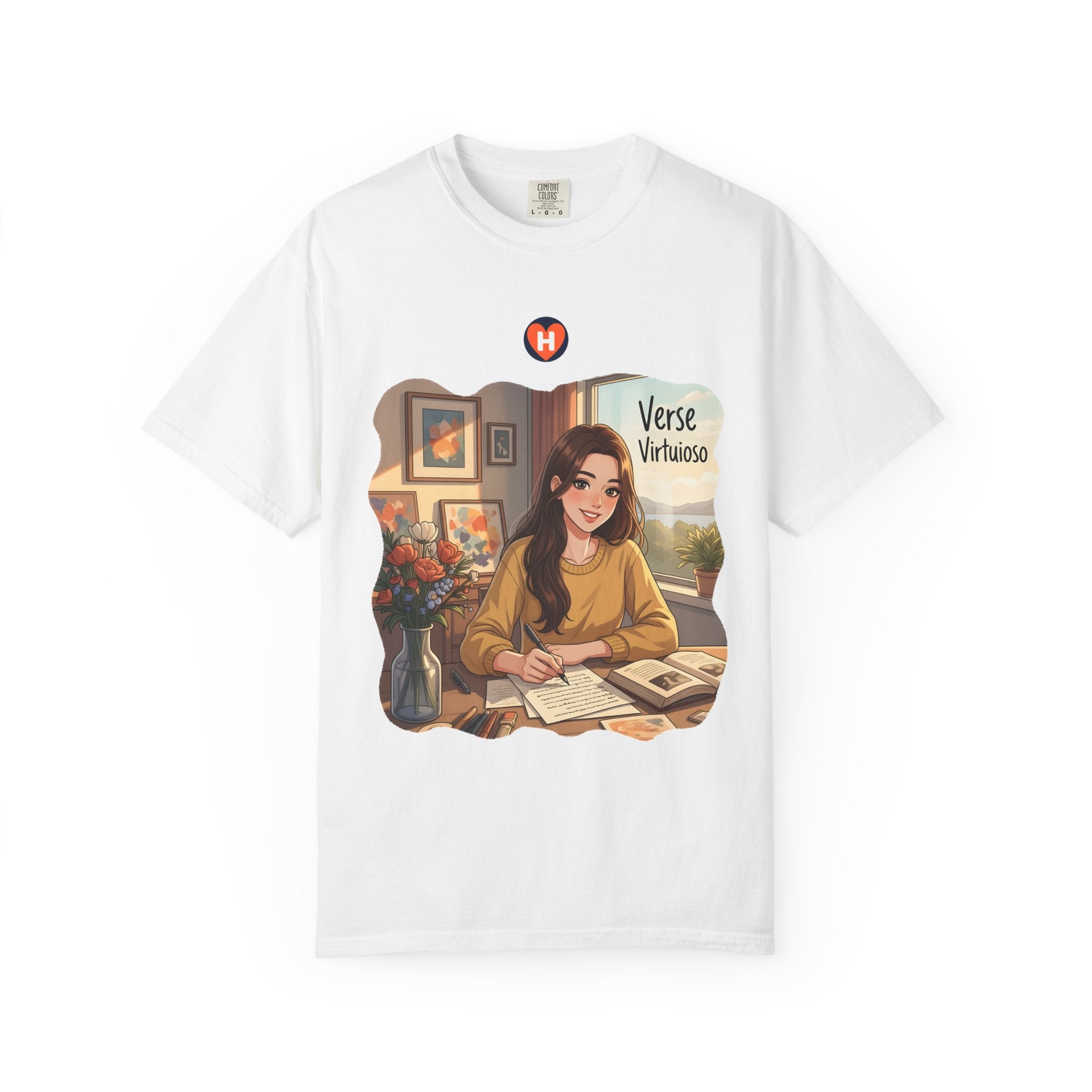 HobbyFlow Womens Essential Poetry writing Passionwear