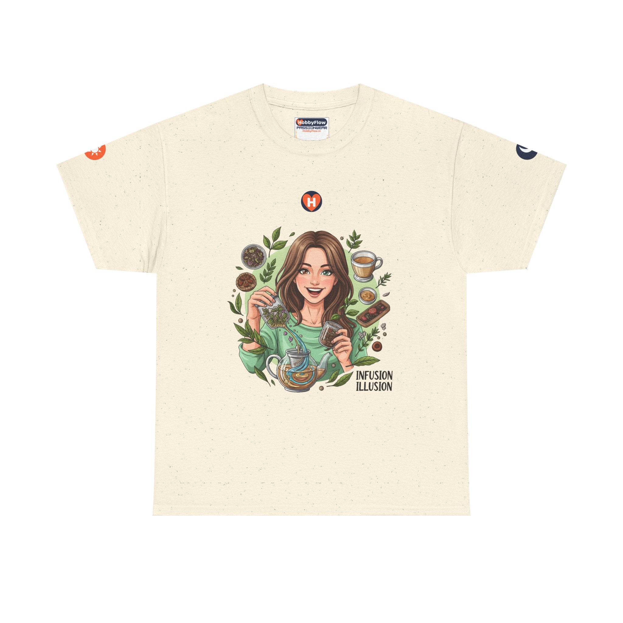 HobbyFlow #247 Tea blending Tee - Essential Food & Drink Wear: Brew Mystique, Steep in Wonder!