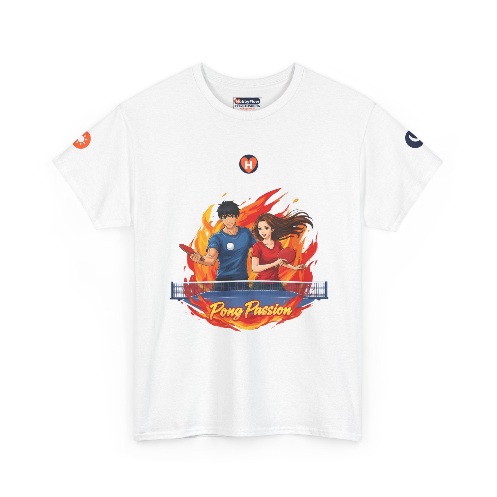 HobbyFlow #29 Table tennis (Ping-pong) Tee - Essential Sports & Adventure Wear: Rally the Fury, Echo Your Triumph!