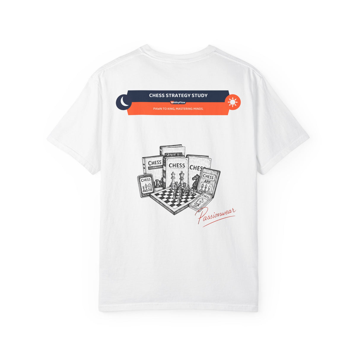 HobbyFlow Mens Essential Chess strategy study Passionwear