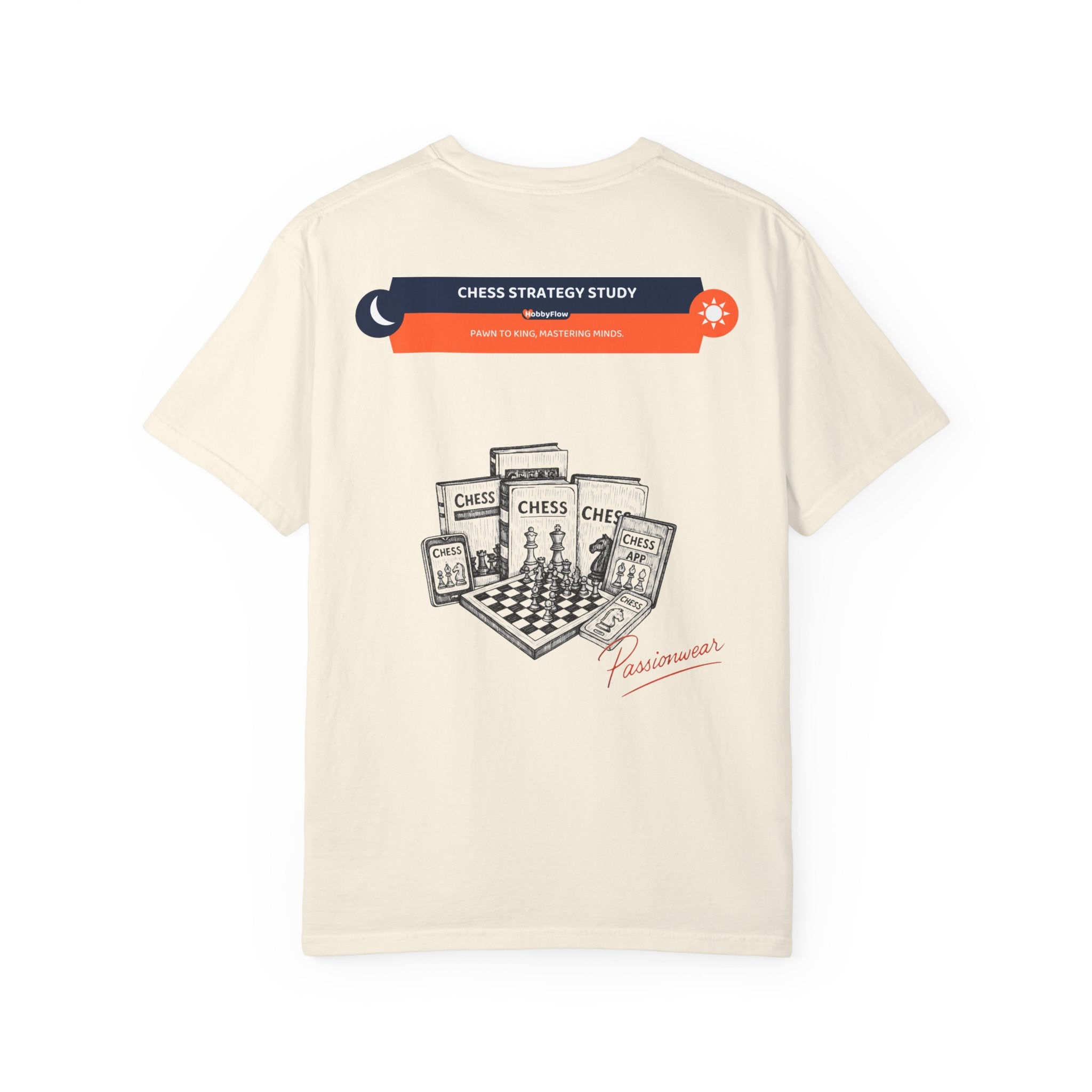 HobbyFlow Mens Essential Chess strategy study Passionwear