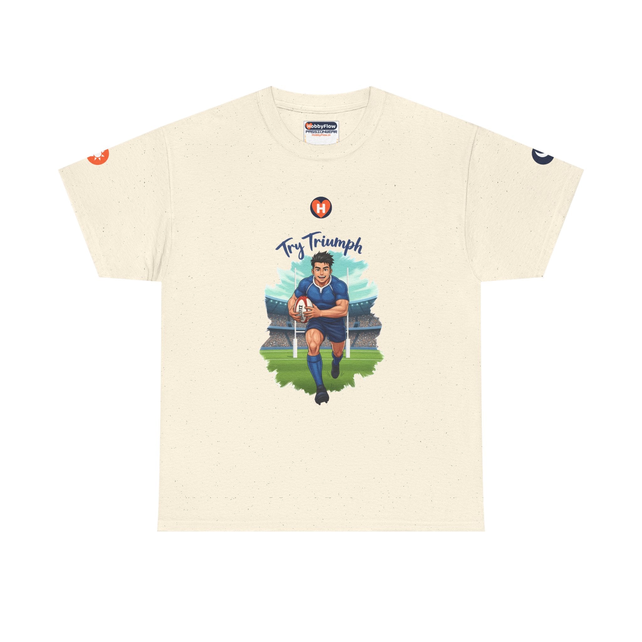 HobbyFlow #24 Rugby Tee - Essential Sports & Adventure Wear: Conquer the Game, Embrace Victory!