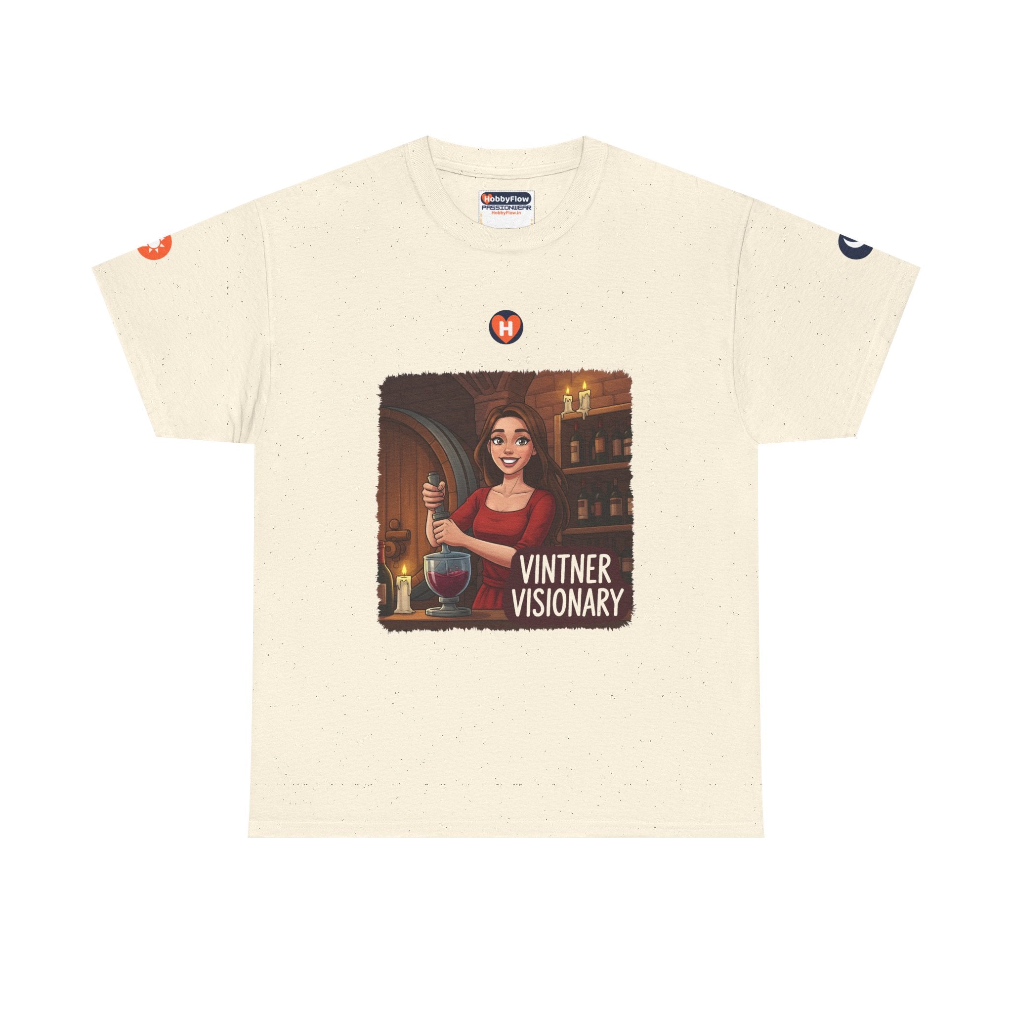 HobbyFlow #254 Wine blending Tee - Essential Food & Drink Wear: Sip Symphony, Stir Passion, Blend Bold!