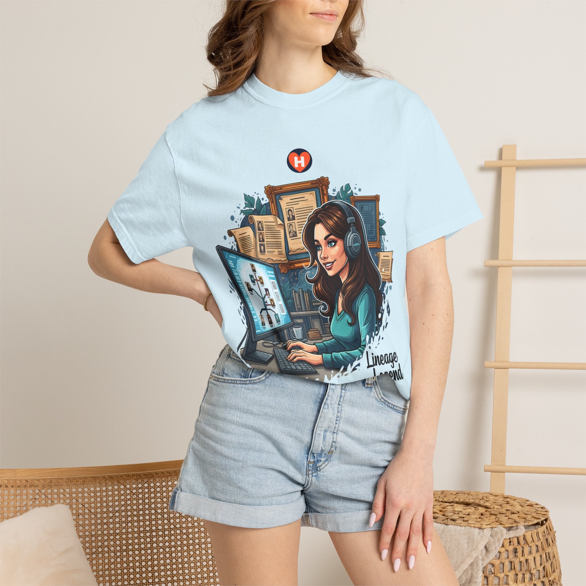 HobbyFlow Womens Essential Genealogy Passionwear