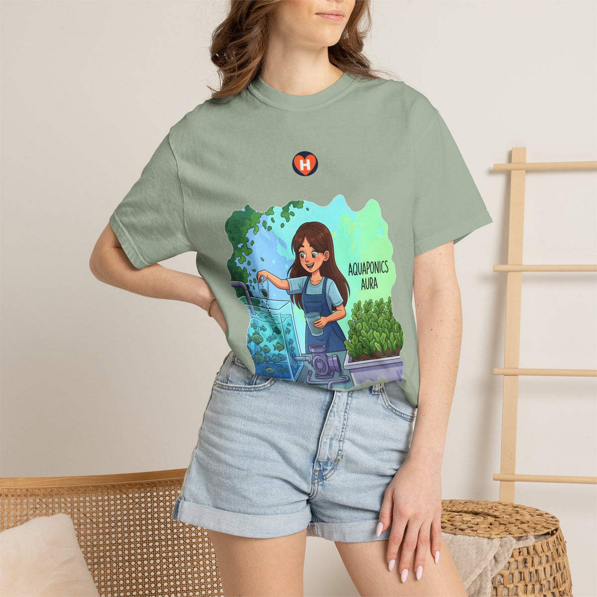HobbyFlow Womens Essential Aquaponics Passionwear
