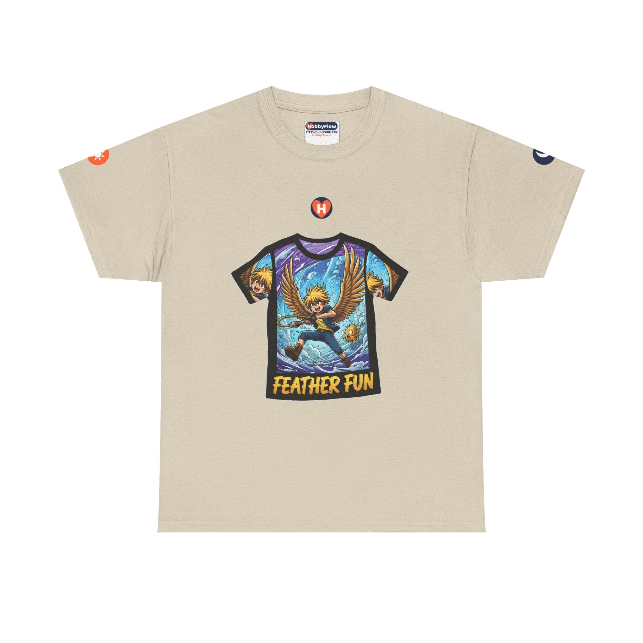 HobbyFlow #273 Bird feeding Tee - Essential Gardening & Nature Wear: Chirp in Cheer, Revel in Reverie!