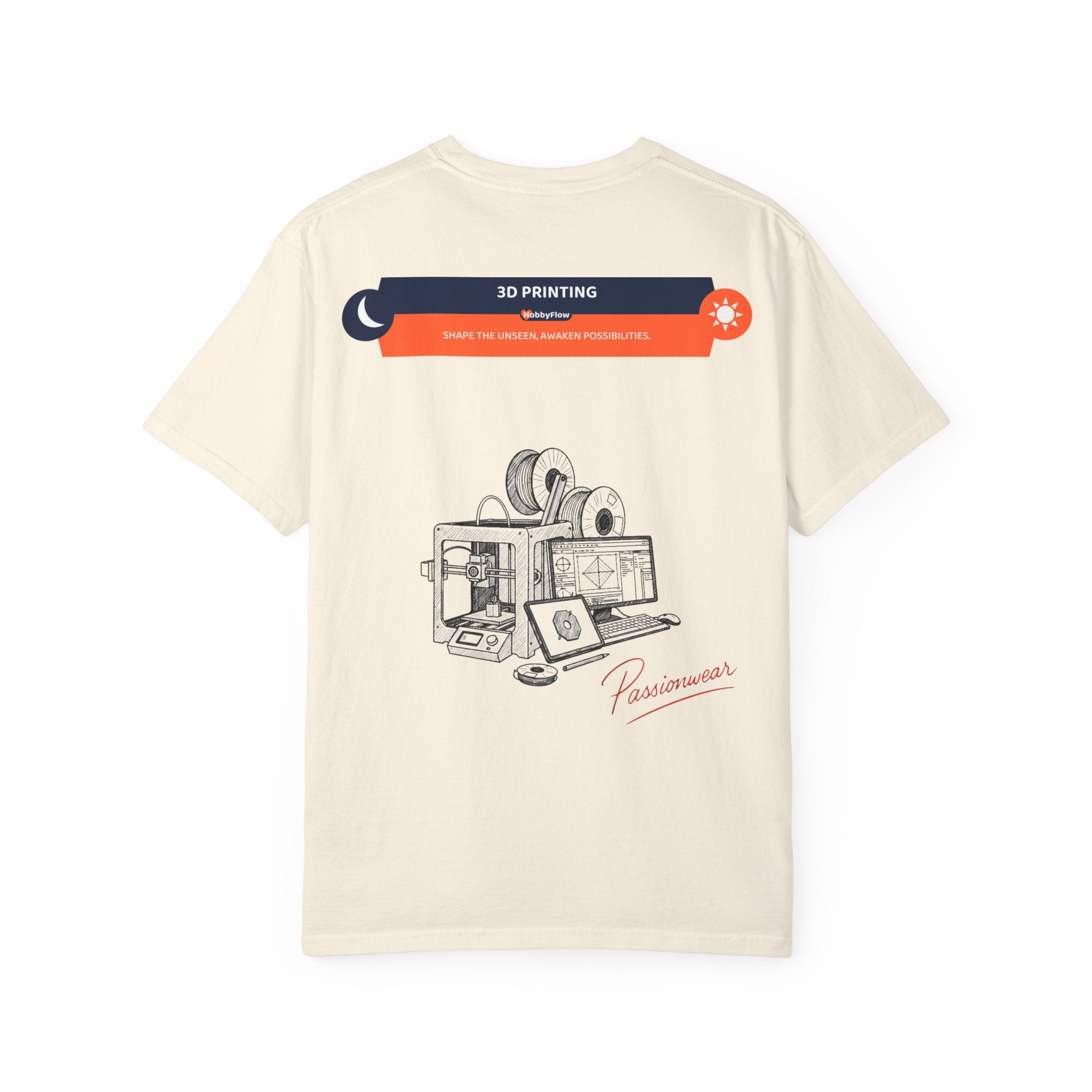 HobbyFlow Mens Essential 3D printing Passionwear